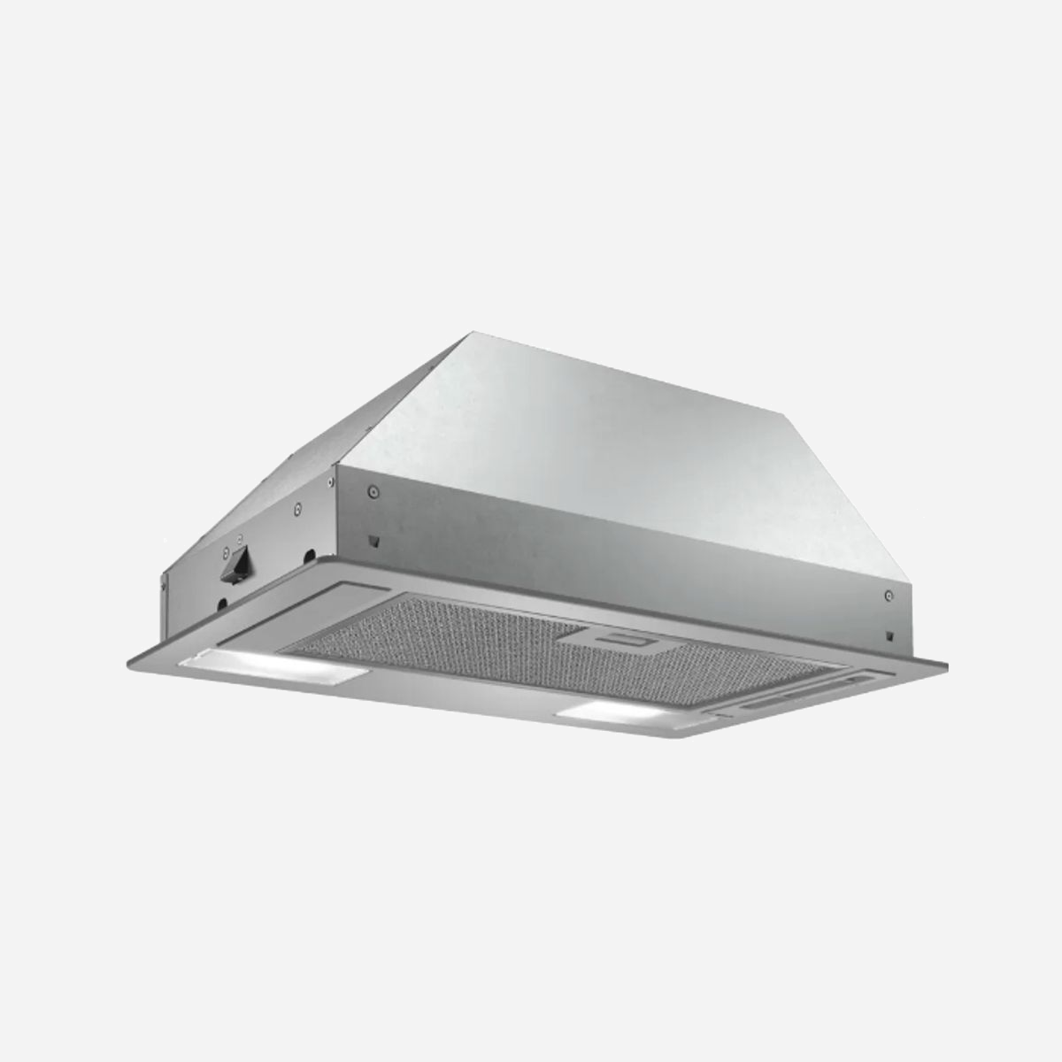 Hotte Îlot Bosch Serie 2 DLN53AA70 Acier Inoxydable, 302 m³/h, Conduit/Recirculation, 534x300x208mm, LED 2x3W, Filtre Aluminium, 62dB, Classe E - Bosch Serie 2 DLN53AA70. Puissance d'extraction maximum: 302 m³/h, Type d'extraction: Conduit / Recirculation, Classe d'efficacité dynamique du fluide: E. Type: Îlot, Couleur du produit: Acier inoxydable, Type de commande: Foie. Type de filtre à graisse: Aluminium, Nombre de filtres: 1 pièce(s). Puissance de l'ampoule: 3 W, Nombre d'ampoules: 2 ampoule(s), Type d'ampoule: LED. Consommation annuelle d'énergie: 68 kWh, Plage d’efficacité énergétique: A+++ à D, Puissance du moteur: 121 W