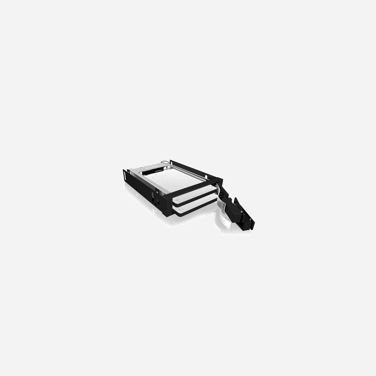 ICY BOX IB-2227StS: Rack 2x HDD/SSD 2.5" SATA I/II/III vers Baie 3.5" - Easy Swap - Aluminium/Métal/Plastique - 6 Gbit/s - Noir - <b>Une double capacité</b><br>Voici le rack idéal pour utiliser deux unités de disques durs et/ou SSD SATA 2,5" dans une baie de 3,5". Chaque unité présente un volet indépendant et un voyant indiquant sa mise sous tension et l'accès à ses données. La fonction Easy Swap intégrée permet un montage et un démontage rapide sans aucun outil.
