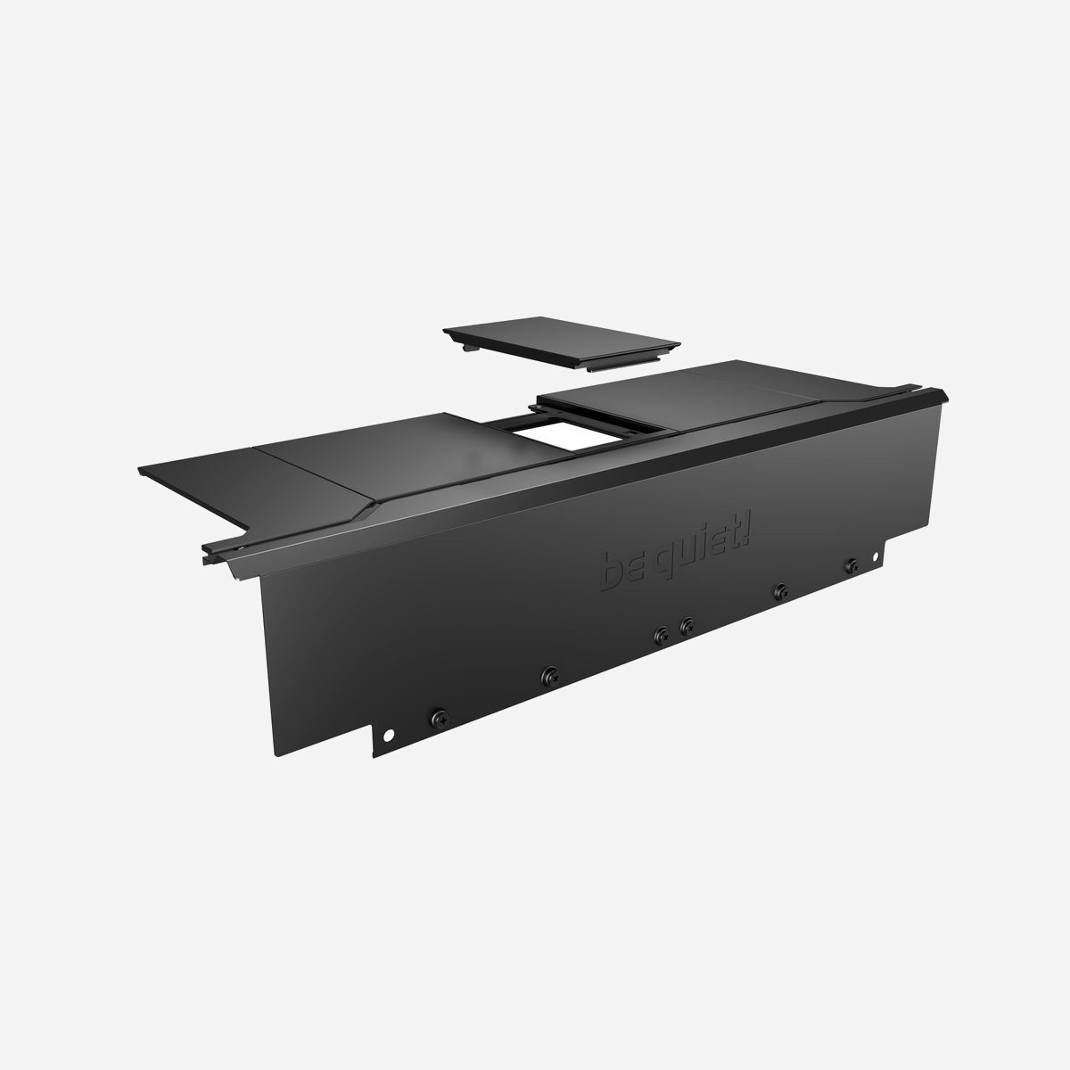 be quiet! BGA04 Support PSU pour Châssis Full Tower, 120mm, Noir, 499x162x106mm, Compatible Dark Base 900/Pro 900, Fixations Incluses - be quiet! BGA04. Type de châssis compatible: Full Tower, Type: Support de fixation PSU, Couleur du produit: Noir. Largeur: 499 mm, Profondeur: 162 mm, Hauteur: 106 mm. Quantité: 1 pièce(s), Largeur du colis: 150 mm, Profondeur du colis: 545 mm