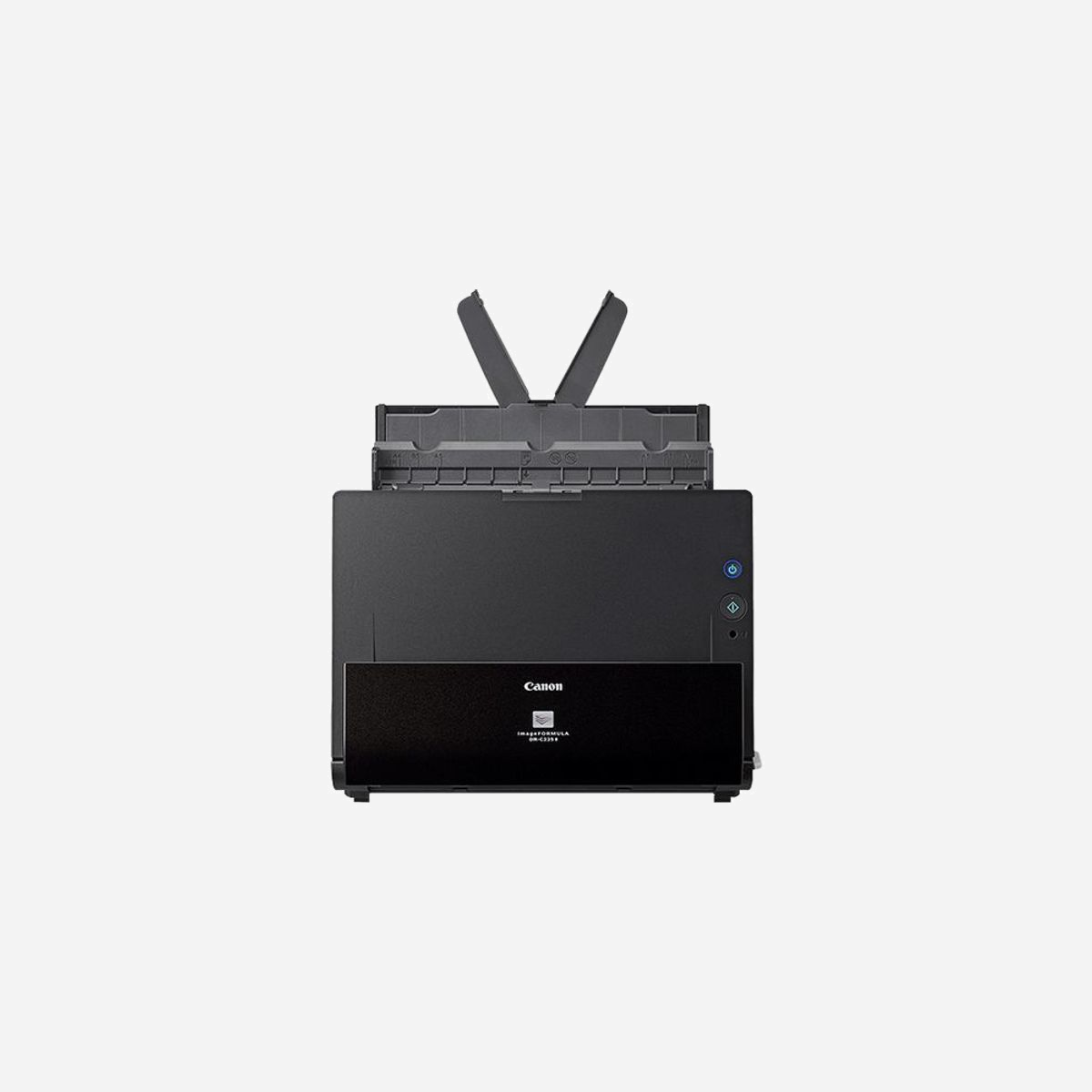 Canon imageFORMULA DR-C225 II Scanner ADF/Manuel A4 600 DPI USB 2.0, 25 ppm, Recto-Verso 50 ipm, CMOS CIS, LED RGB, Cycle 1500 pages, Windows/macOS/iOS/Android - Canon imageFORMULA DR-C225 II. Surface maximal de numérisation: 216 x 356 mm, Résolution de numérisation optique: 600 x 600 DPI, Vitesse de numérisation ADF (n/b, A4): 25 ppm. Type de scanner: Numériseur chargeur automatique de documents (adf) + chargeur manuel, Couleur du produit: Noir. Type de capteur: CMOS CIS, Cycle de fonctionnement par jour (max): 1500 pages, Source lumineuse: LED RGB. Taille de papier de série A ISO maximum: A4. Interfaces standards: USB 2.0