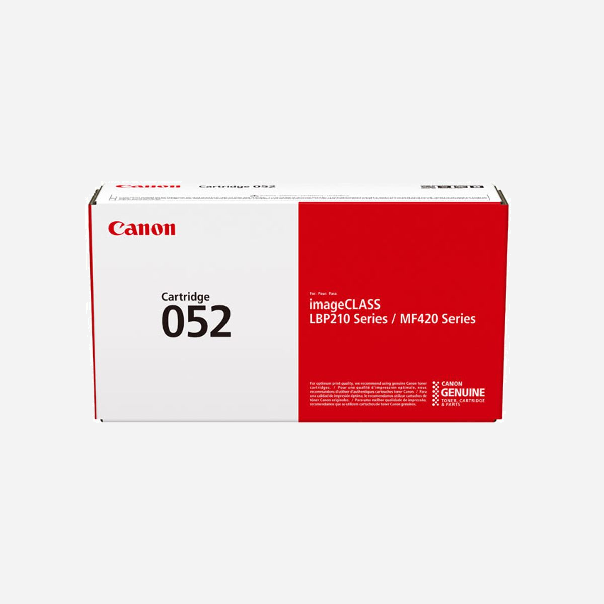 Canon 052 Cartouche Toner Noir Original (2199C002) - 3100 pages - Impression Laser - Compatible LBP212DW/214DW/215X/MF421DW/428X/426DW/429X - Canon 052. Rendement par page de toner noir: 3100 pages, Couleurs d'impression: Noir