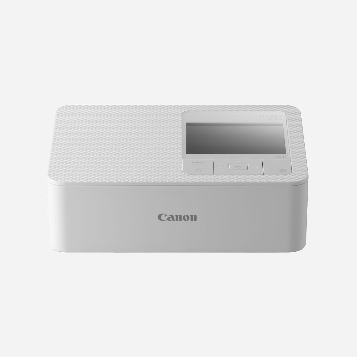 Canon SELPHY CP1500 - Imprimante Photo Sublimation 300x300 DPI, Format 10x15 cm (4"x6"), Écran LCD 3.5", Wi-Fi, USB Type-C, Lecteur Cartes Mémoire, Blanc - Canon SELPHY CP1500. Technologie d'impression: Sublimation de teinte, Résolution maximale: 300 x 300 DPI. Format d’impression maximale: 4" x 6" (10x15 cm). Wifi. Impression directe. Couleur du produit: Blanc