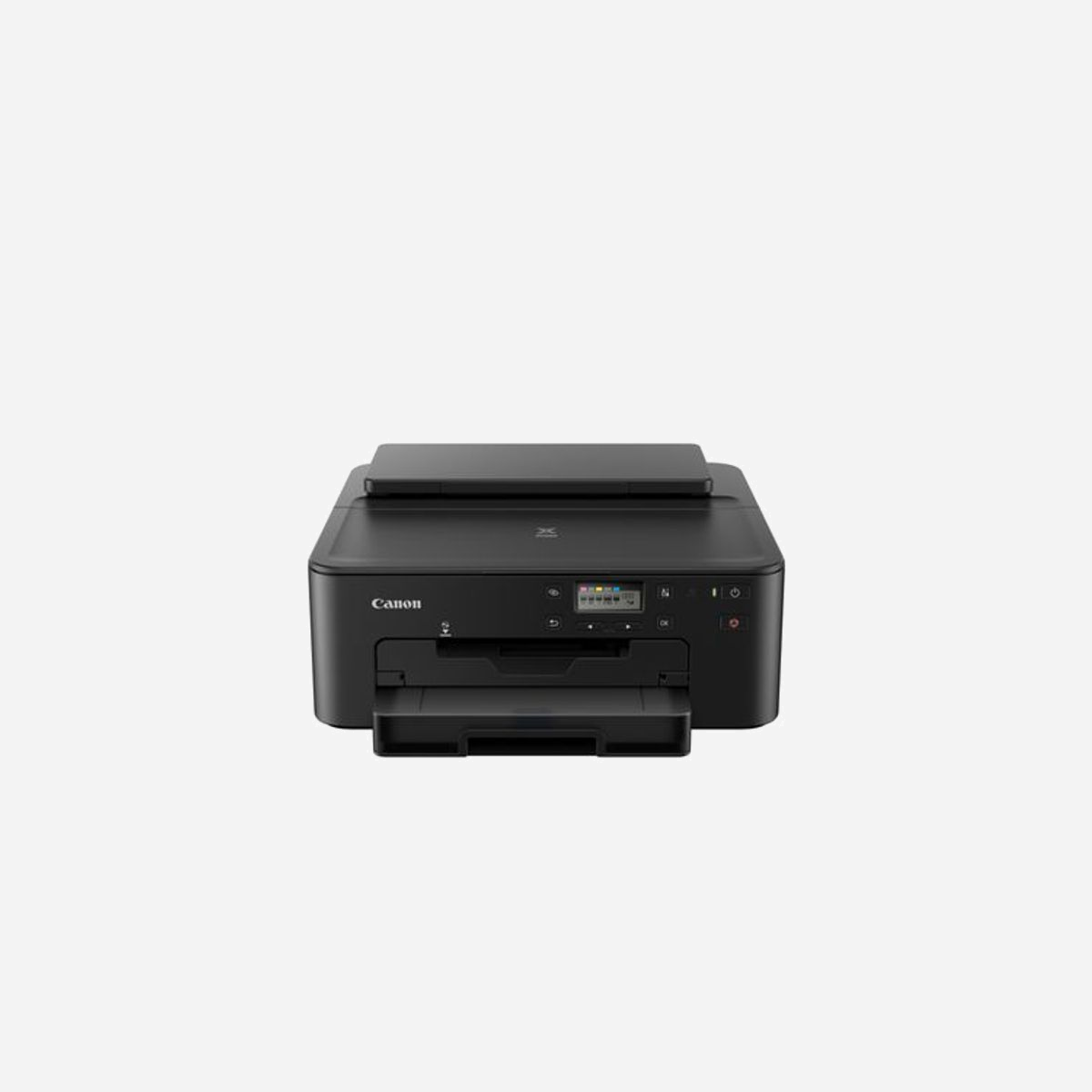 Canon PIXMA TS705a - Imprimante Jet d'Encre Couleur A4 - 4800 x 1200 DPI - 15 ppm Noir/10 ppm Couleur - Recto-Verso Auto - WiFi - Ethernet - USB - LCD - Canon PIXMA TS705a. Couleur, Nombre de cartouches d'impression: 5. Résolution maximale: 4800 x 1200 DPI. Taille de papier de série A ISO maximum: A4. Vitesse d'impression (noir, qualité normale, A4/US Letter): 15 ppm. Impression recto-verso. Écran: LCD. Wifi. Couleur du produit: Noir