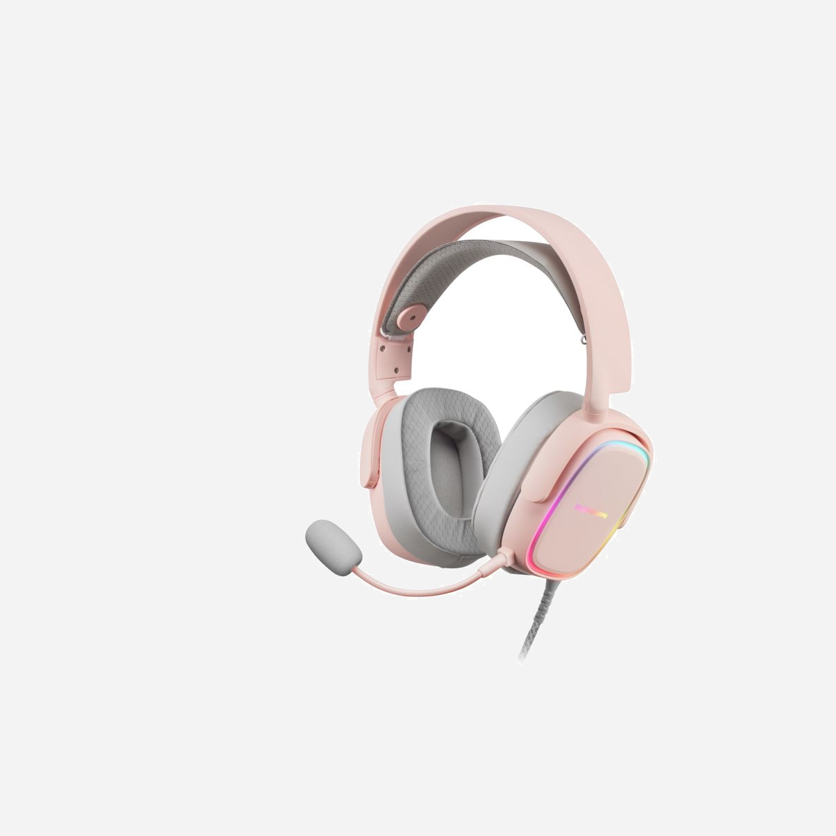 Mars Gaming MHAXP Casque Gaming Filaire Arceau Rose - HP 18-22000Hz, Mic 100-10000Hz, RGB Flow, Drivers 53mm, Jack 3.5mm & USB, Windows/macOS/PS/Xbox/Switch - Les écouteurs MHAX sont la combinaison parfaite du son, du design et du confort : les trois clés pour une expérience imbattable lors de l'écoute de vos jeux, films et séries de manière professionnelle. Ils sont équipés d'une bande d'éclairage externe RGB Flow, de pilotes sonores Hi-Fi pour une qualité maximale, d'écouteurs avec mécanisme de rotation et d'un microphone amovible.<br><br><b>La meilleure expérience de jeu</b><br>Doté d'un système d'éclairage RGB Flow et d'une structure ergonomique avec un bandeau suspendu, le MHAX est l'accessoire ultime pour votre configuration. Toute la qualité sonore que vous recherchez dans un casque avec le confort qui vous plonge dans le jeu. Découvrez toutes ses fonctionnalités et profitez de chaque instant.<br><br><b>Disponible en trois modèles</b><b>Éclairage de flux RVB</b><b>Communication professionnelle</b><br>Le microphone MHAX offre un son clair et net lorsque vous communiquez avec vos coéquipiers dans les jeux en ligne, accompagné d'un filtre en mousse utile pour éviter les distorsions lorsque vous parlez. De plus, le microphone peut être facilement retiré pour les joueurs qui préfèrent profiter de leurs jeux en solo.<br><br><b>Technologie AIR avancée</b><br>Les coussinets d'oreille MHAX sont dotés d'un matériau de qualité supérieure et d'un revêtement en mousse qui s'adapte parfaitement à l'utilisation, gardant vos écouteurs au frais à tout moment. Le tissu du coussin d'oreille est fabriqué avec la technologie AIR respirante avancée, tissée avec un motif de conception HEX qui offre le plus grand confort et un style imbattable.<br><br><b>Contrôle absolu</b><br>Le MHAX dispose d'un bouton de commande intégré au câble, vous permettant d'augmenter et de diminuer facilement le volume et de couper le microphone à tout moment. De plus, ils sont entièrement compatibles avec Windows, PS4, PS5, XBOX ONE, XBOX SERIES XS, Mac, Nintendo Switch, Smartphone et Tablette, ce qui en fait la meilleure option possible lors du choix de casques de jeu optimaux.<br><br><b>Pilotes de studio Hi-Fi</b><br>Les pilotes MHAX reproduisent le son avec une qualité extrême, vous immergeant pleinement dans chaque jeu et améliorant les basses pour offrir une expérience unique. Grâce à leur corps en néodyme de 53 mm, ils garantissent une fidélité sonore totale avec tout le luxe des détails qui vous feront vous immerger totalement. Idéal pour localiser rapidement vos rivaux dans les jeux en ligne.<br><br><b>Conception ergonomique et adaptable</b><br>Conçu pour être durable et facilement transportable, le bandeau MHAX est doté d'une conception de suspension et d'une bande ultra-flexible qui vous permet de l'emporter partout. Ses écouteurs ont une conception spéciale qui vous permet de les faire pivoter pour qu'ils reposent sur votre cou, vous permettant ainsi de profiter des pauses entre les jeux en tout confort.<br><br><b>Éclairage de jeu RGB Flow</b><br>Les MHAX sont encadrés par un éclairage LED RGB Flow qui offre une transition de couleur constante, améliorant au maximum l'esthétique des écouteurs et se combinant parfaitement avec l'une des trois finitions disponibles.