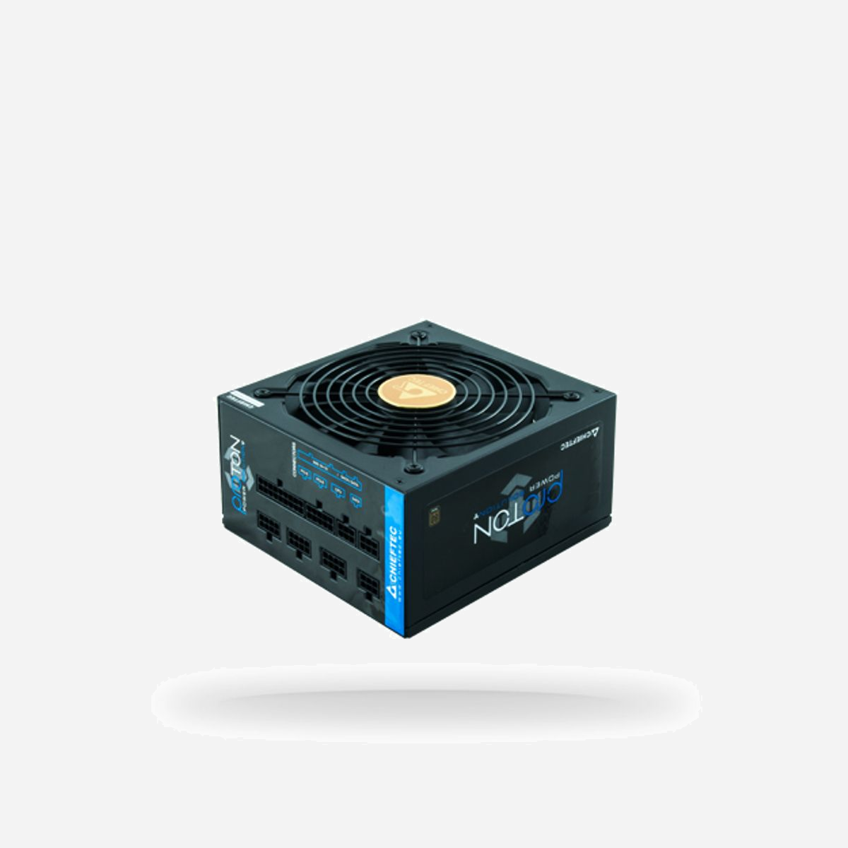 Chieftec BDF-850C Alimentation PC 850W ATX 2.3 PS/2 80 PLUS Bronze PFC Actif 20+4 Pin, Modulaire, 9 SATA, 4 PCIe 6+2, Ventilateur 14cm - Chieftec BDF-850C. Puissance totale: 850 W, Tension d'entrée AC: 115 - 230 V, Fréquence d'entrée AC: 50 - 60 Hz. Connecteur de la carte mère: 20+4 pin ATX, Type de câblage: Entièrement modulaire. Utilité: PC, Facteur de forme de l'unité d'alimentation: PS/2, Certification 80 PLUS: 80 PLUS Bronze. Couleur du produit: Noir, Type de refroidissement: Actif, Diamètre du ventilateur: 14 cm. Largeur: 150 mm, Profondeur: 140 mm, Hauteur: 87 mm