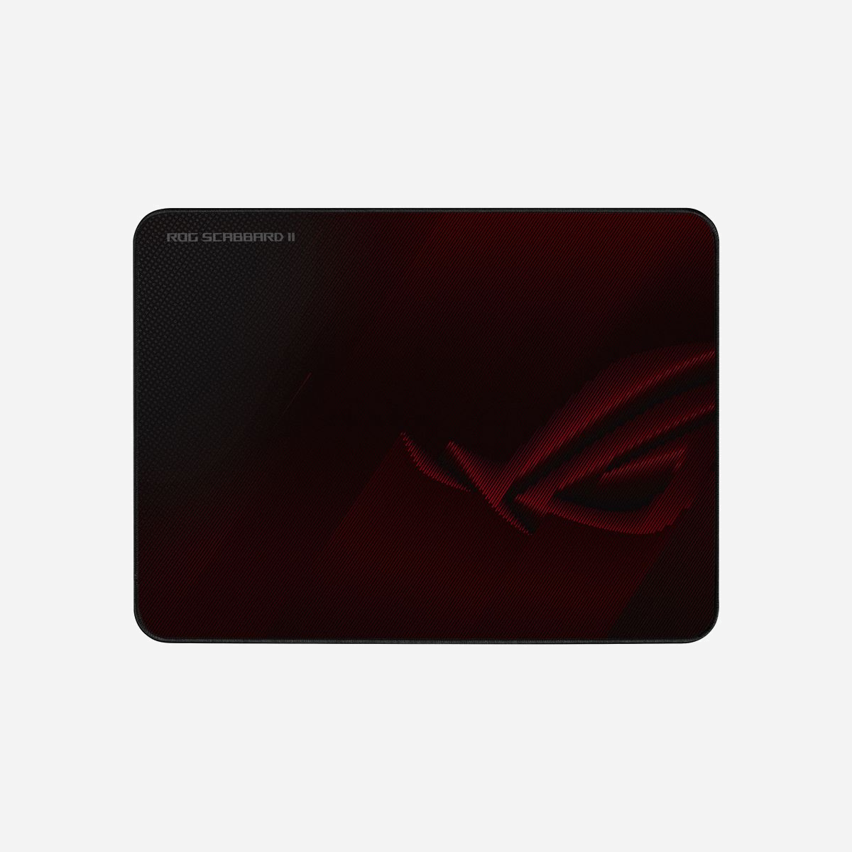 ASUS ROG Scabbard II - Tapis de souris gaming 360x260x3mm Rouge - Surface tissu image, base caoutchouc antidérapante, résistant eau/huile/poussière - ASUS ROG Scabbard II. Largeur: 360 mm, Profondeur: 260 mm. Couleur du produit: Rouge, Coloration de surface: Image, Matériel: Tissu, Caoutchouc, Base antidérapante, Tapis de souris de jeu