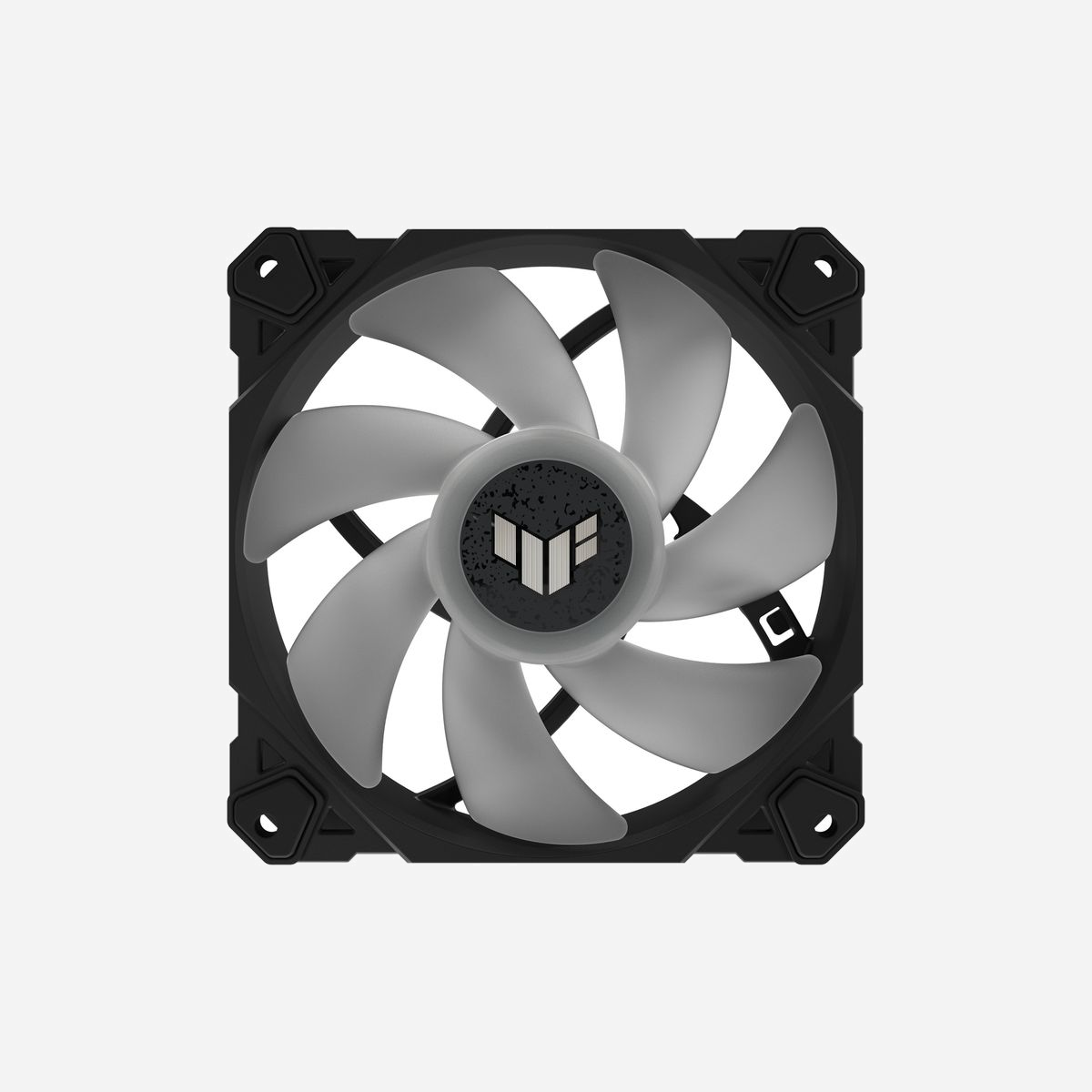 Ventilateur ASUS TUF Gaming TF120 ARGB 12cm, 250-1900 tr/min, 76 cfm, 29 dB, éclairage RGB, 120x120x25mm, pour Boitier PC - ASUS TUF Gaming TF120 ARGB Fan. Type: Refroidisseur d'air, Diamètre du ventilateur: 12 cm, Vitesse de rotation (min): 250 tr/min, Vitesse de rotation (max): 1900 tr/min. Largeur: 120 mm, Profondeur: 25 mm. Couleur du produit: Noir