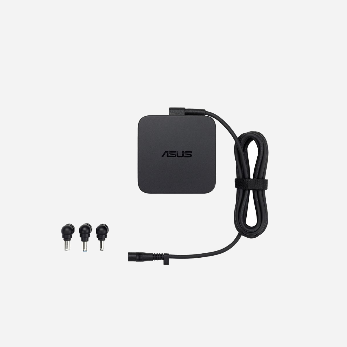 ASUS Adaptateur Secteur Universel 65W - Entrée 100-240V, Sortie 19V/3.42A - Multi-embouts, Noir - Compatible Ordinateurs Portables ASUS, Câble 1.8m - ASUS U65W-01 Universal Mini Mulit-tips Adaptor. Utilité: Ordinateur portable, Type d'alimentation d'énergie: Intérieur & extérieur, Tension d'entrée: 100 - 240 V. Couleur du produit: Noir. Longueur de câble: 1,8 m, Largeur: 66 mm, Profondeur: 66 mm. Quantité: 1 pièce(s), Câbles inclus: Secteur
