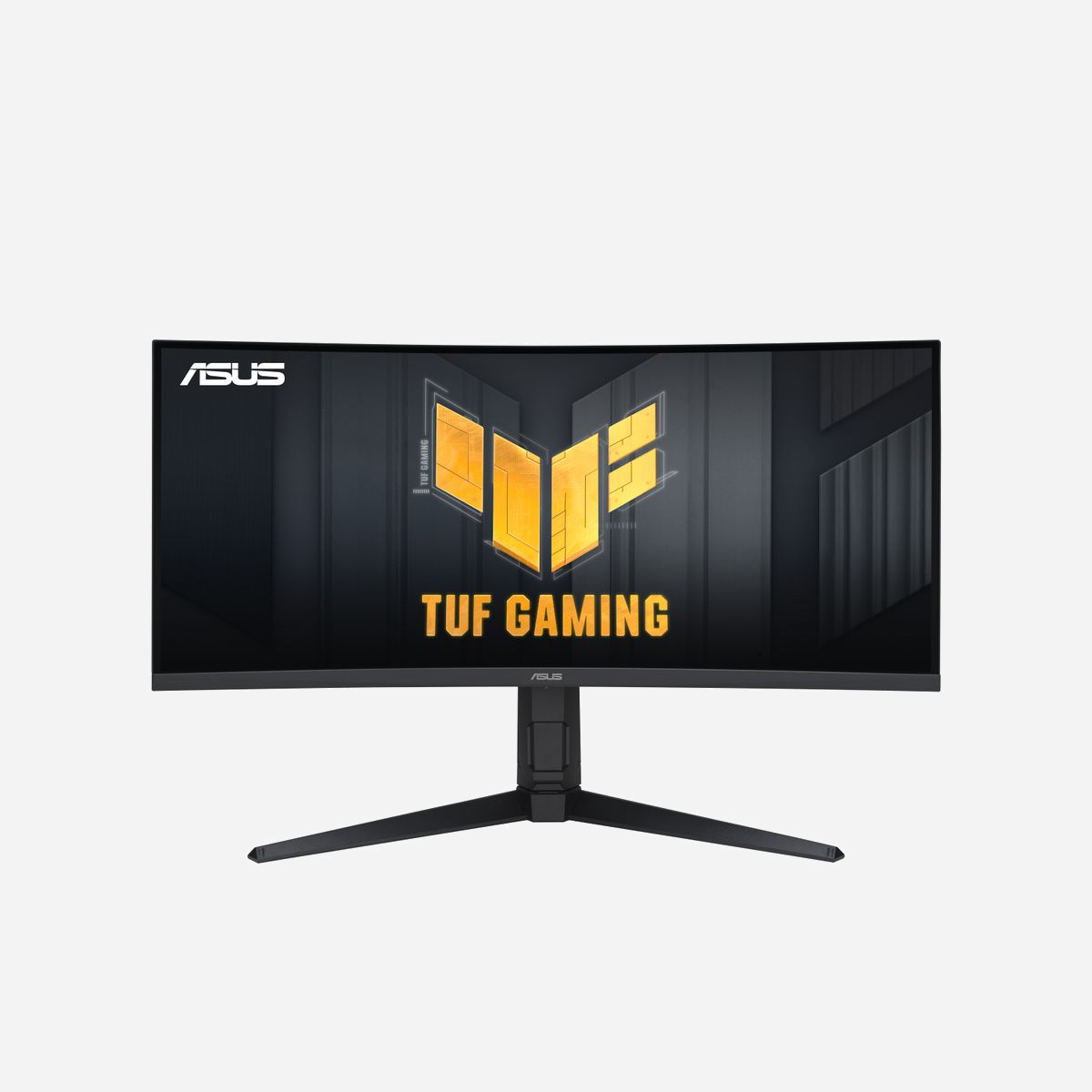 ASUS TUF Gaming VG34VQEL1A - Écran PC 34" LED 3440x1440 VA 1ms 100Hz 1500R FreeSync HDMI/DP USB Hub VESA Noir - ASUS TUF Gaming VG34VQEL1A. Taille de l'écran: 86,4 cm (34"), Résolution de l'écran: 3440 x 1440 pixels, Technologie d'affichage: LED, Temps de réponse: 1 ms, Format d'image: 21:9, Angle de vision horizontal: 178°, Angle de vision vertical: 178°. Haut-parleurs intégrés. Concentrateur USB intégré, Version du concentrateur USB: 3.2 Gen 1 (3.1 Gen 1). Montage VESA, Réglage de la hauteur. Couleur du produit: Noir
