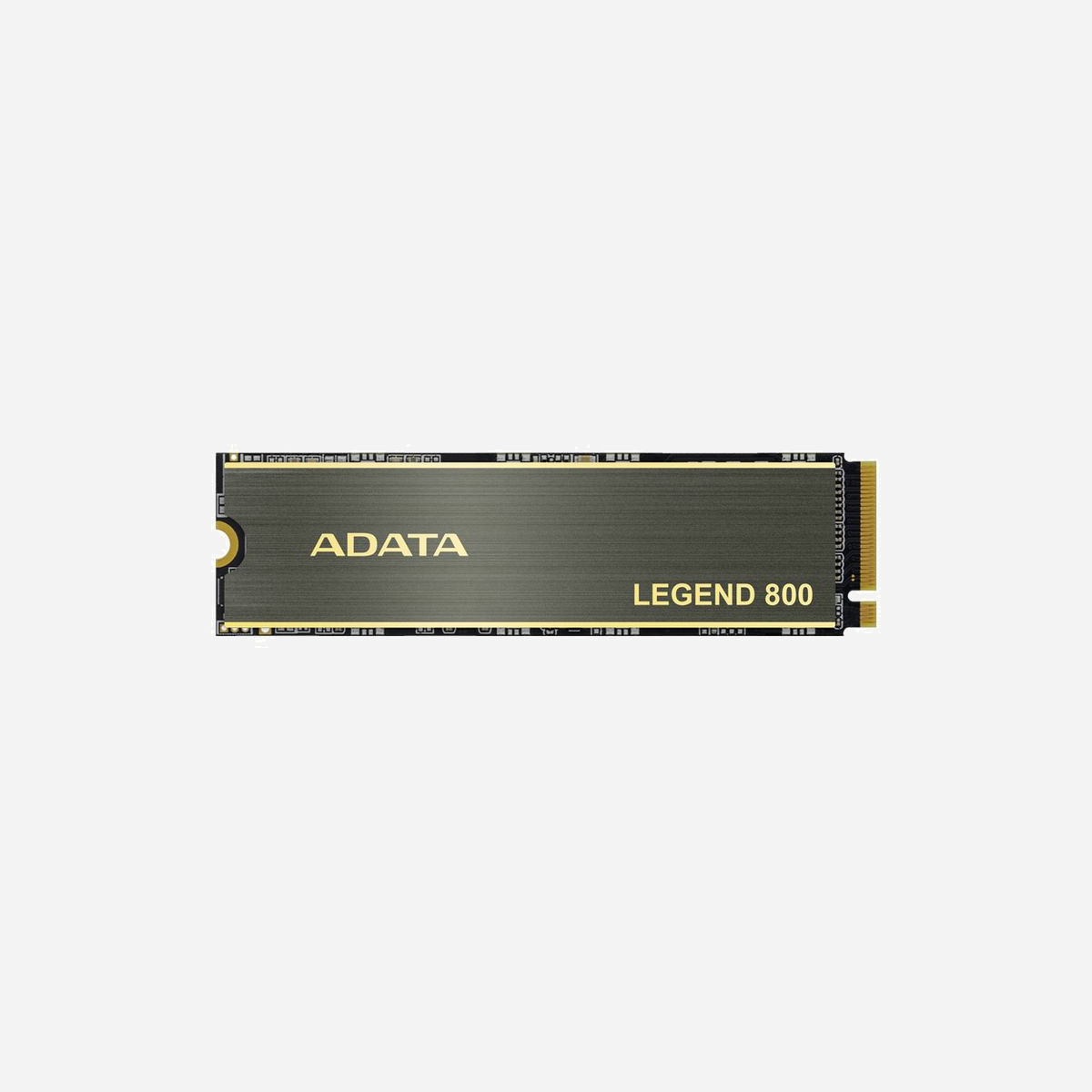 ADATA LEGEND 800 SSD 500Go M.2 PCIe 4.0 NVMe 1.4 3D NAND - Lecture 3500Mo/s, Ecriture 2200Mo/s, AES 256-bit, TBW 300, SLC Caching - <b>Faites évoluer votre créativité</b><br>Le LEGEND 800 prend en charge la dernière interface PCIe Gen4 x4, conforme à la norme NVMe 1.4. Il offre d’excellentes performances en lecture et en écriture, et prend en charge les dernières plates-formes Intel et AMD. Sur un ordinateur de bureau ou un ordinateur bloc-notes, faites progresser votre créativité.<br><br><b>Donnez libre cours à votre inspiration</b><br>Le LEGEND 800 assure une vitesse de lecture et d’écriture séquentielle de 3 500/2 800 Mo par seconde, jusqu’à 2 fois plus rapide qu’un SSD PCIe Gen3 standard et 6 fois plus rapide qu’un SSD SATA. Il est rétro-compatible avec le PCIe 3.0 et fait pour créer des graphismes 3D de vidéo.<br><br><b>Capacité de 2 000 Go très conséquente</b><br>Équipé d'une mémoire Flash 3D empilée, le LEGEND 800 vous offre des capacités allant jusqu'à 2 000 Go. En outre, il est doté de diverses technologies de protection et de correction, et un TBW (Total Bytes Written) élevé pour la durabilité et la fiabilité.<br><br><b>Imaginez les possibilités</b><br>La créativité n’attend pas ! Le LEGEND 800 est équipé d’un cache SLC et de la technologie HMB (Mémoire tampon de l’hôte) pour une productivité transparente.<br><br><b>Maintien au frais</b><br>Le design du dissipateur thermique noir du LEGEND 800 avec des garnitures en bronze et des surfaces sablées est cool et maintient au frais. Grâce à un traitement de surface innovant, il dissipe la chaleur de manière incroyablement efficace en réduisant la température.<br><br><b>Créez sans souci</b><br>LDPC (Code de contrôle de parité à faible densité) et chiffrement AES 256 bits garantissent la précision et la sécurité des données.<br><br><b>Logiciel SSD ToolBox</b><br>SSD ToolBox ADATA permet de suivre la santé du lecteur et la durée de vie restante grâce aux attributs Self-Monitoring, Analysis, and Reporting Technology (S.M.A.R.T.). Il vous permet aussi de suivre la température de fonctionnement, la capacité, et l’espace total utilisé, tout en gardant vos progiciels à jour.<br><br><b>Garantie limitée de 3 ans</b><br>Les disques statiques à semiconducteurs de la série LEGEND utilisent des puces de grande qualité qui peuvent supporter le test du temps et de l’espace. Ils subissent un processus rigoureux de vérification et de test pour assurer la fiabilité. Comme si cela ne suffisait pas, ils bénéficient d’une garantie de 3 ans.