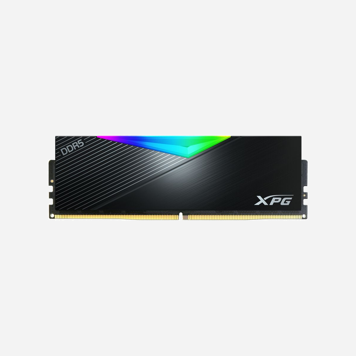 ADATA LANCER RGB 64GB (2x32GB) DDR5 6400MHz CL32 1.35V DIMM 288-pin avec radiateur et rétroéclairage Multicolore, compatible Intel XMP 3.0 & AMD EXPO 1.0 - ADATA LANCER RGB. composant pour: PC, Mémoire interne: 64 Go, Disposition de la mémoire (modules x dimensions): 2 x 32 Go, Type de mémoire interne: DDR5, Fréquence de la mémoire: 6400 MHz, Support de mémoire: 288-pin DIMM, Latence CAS: 32