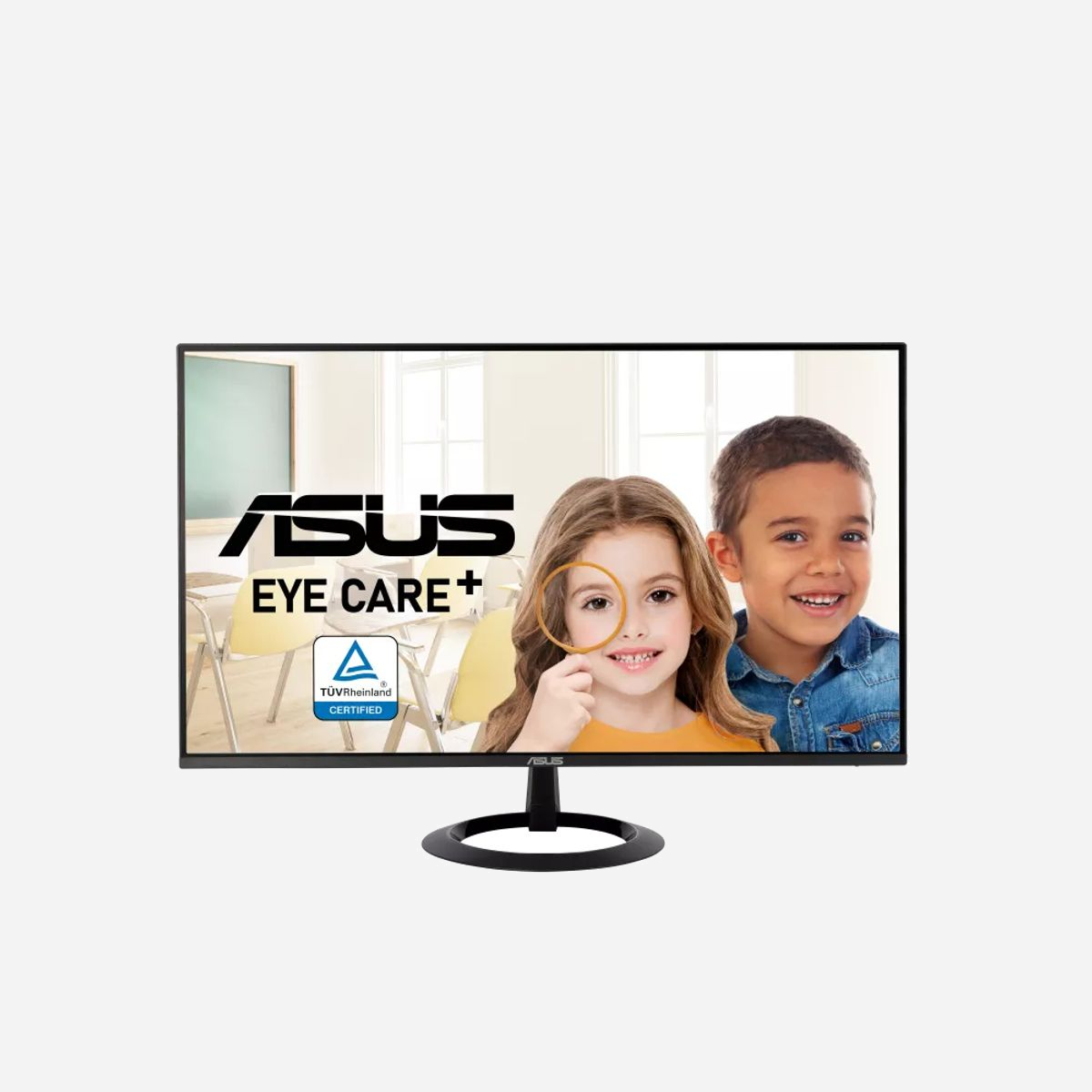 ASUS VZ24EHF Écran LCD 23.8" FHD 1920x1080, Dalle IPS, 1ms, 100Hz, HDMI 1.4, Design Frameless, Technologie Eye Care+, Montage VESA 75x75 - ASUS VZ24EHF. Taille de l'écran: 60,5 cm (23.8"), Résolution de l'écran: 1920 x 1080 pixels, Type HD: Full HD, Technologie d'affichage: LCD, Temps de réponse: 1 ms, Format d'image: 16:9, Angle de vision horizontal: 178°, Angle de vision vertical: 178°. Montage VESA. Couleur du produit: Noir