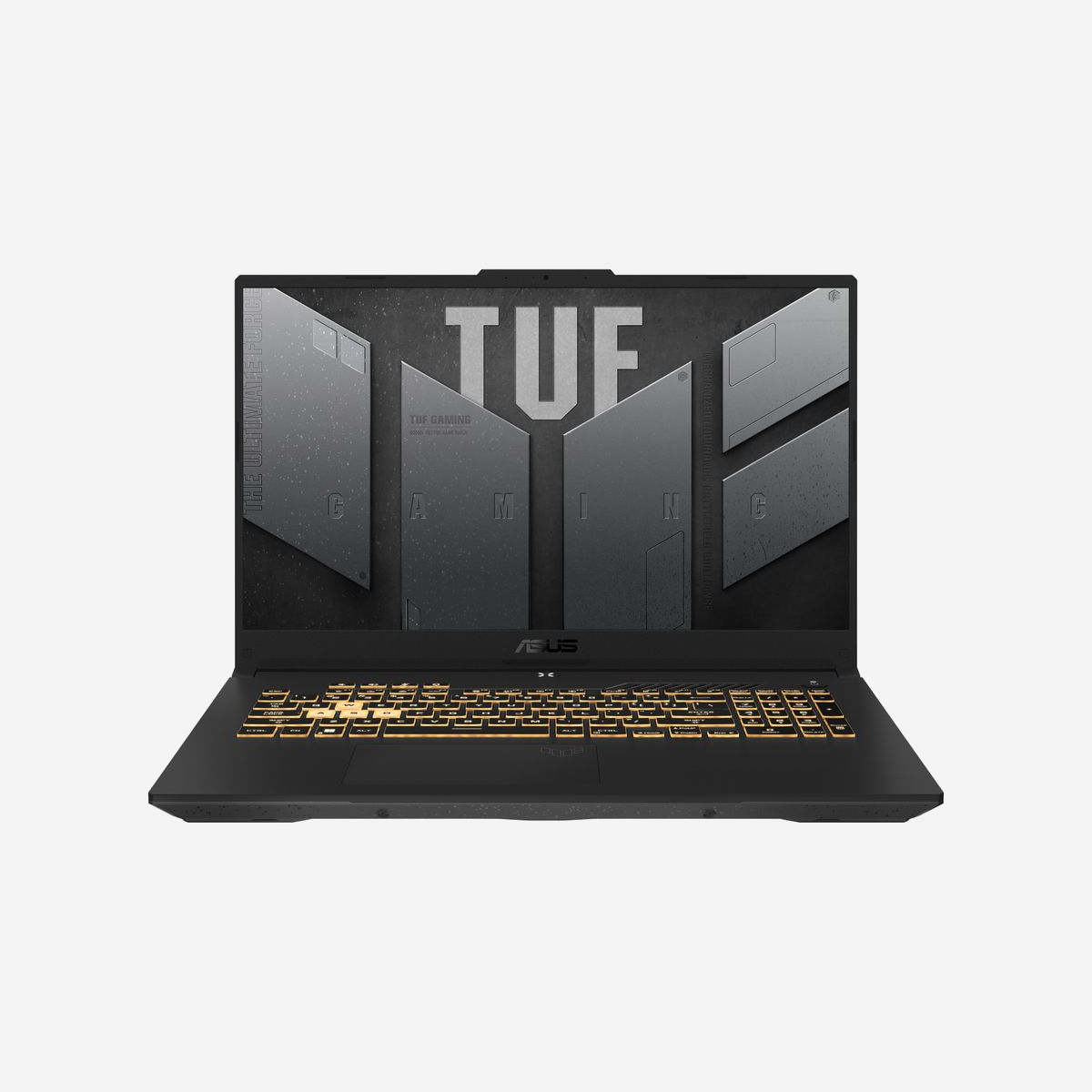 ASUS TUF Gaming F17 TUF707VI-HX064W - Intel Core i7-13620H, 17.3" FHD 144Hz, 16Go DDR5, 1To SSD NVMe PCIe 4.0, NVIDIA GeForce RTX 4070 8Go GDDR6, Windows 11 Home - Doté du pocesseur Intel® Core™ i7 de 12e génération, GPU GeForce RTX™ 30 Series pour ordinateur portable avec jusqu'à 140W de TGP max et Switch MUX, ce bijou est parfait pour un travail acharné et des projets ambitieux. Robustesse certifiée par la norme militaire MIL-STD-810H et doté de ventilateurs Arc Flow™ à 84 pales avec jusqu'à 4 évents d'échappement et 5 caloducs, le TUF Gaming F17 est prêt pour l'aventure !