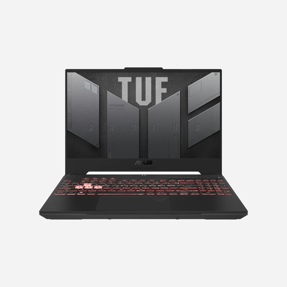 ASUS TUF Gaming A15 FA507NV Ordinateur portable 15.6" FHD AMD Ryzen 5 7535HS 8Go DDR5 512Go SSD NVIDIA GeForce RTX 4060 Wi-Fi 6 Windows 11 Home - Plongez dans l'action avec le TUF Gaming A17. Exécutant Windows 11 dès la sortie de la boîte avec jusqu'à un processeur AMD Ryzen™ 9 7940HS et jusqu'à 32 Go de RAM DDR5 à 4800 MHz d'une rapidité foudroyante, votre streaming et votre multitâche sont gérés en toute simplicité. Exploitez toutes les performances de jeu d'un GPU pour ordinateur portable NVIDIA® GeForce RTX™ 4070 grâce à un commutateur MUX dédié. Lorsque votre bibliothèque de jeux se remplit, un emplacement SSD M.2 NVMe vide permet de mettre à niveau la capacité de stockage en un clin d'œil.