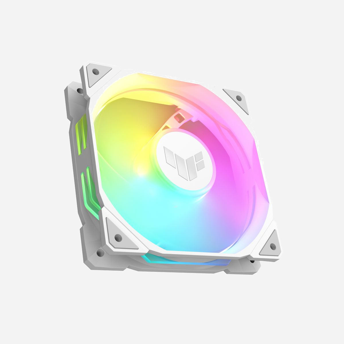 ASUS TUF GAMING TR120 ARGB REVERSE White - Kit 3 Ventilateurs 12cm pour Boitier PC, 2000 tr/min, 76.3 CFM, 29dB, Roulement Hydraulique - ASUS TUF GAMING TR120 ARGB REVERSE 3IN1 White. Type: Refroidisseur d'air, Diamètre du ventilateur: 12 cm, Vitesse de rotation (max): 2000 tr/min, Pression d'air maximale: 2,75 mmH2O, Type de roulement: Hydraulique. Couleur du produit: Blanc