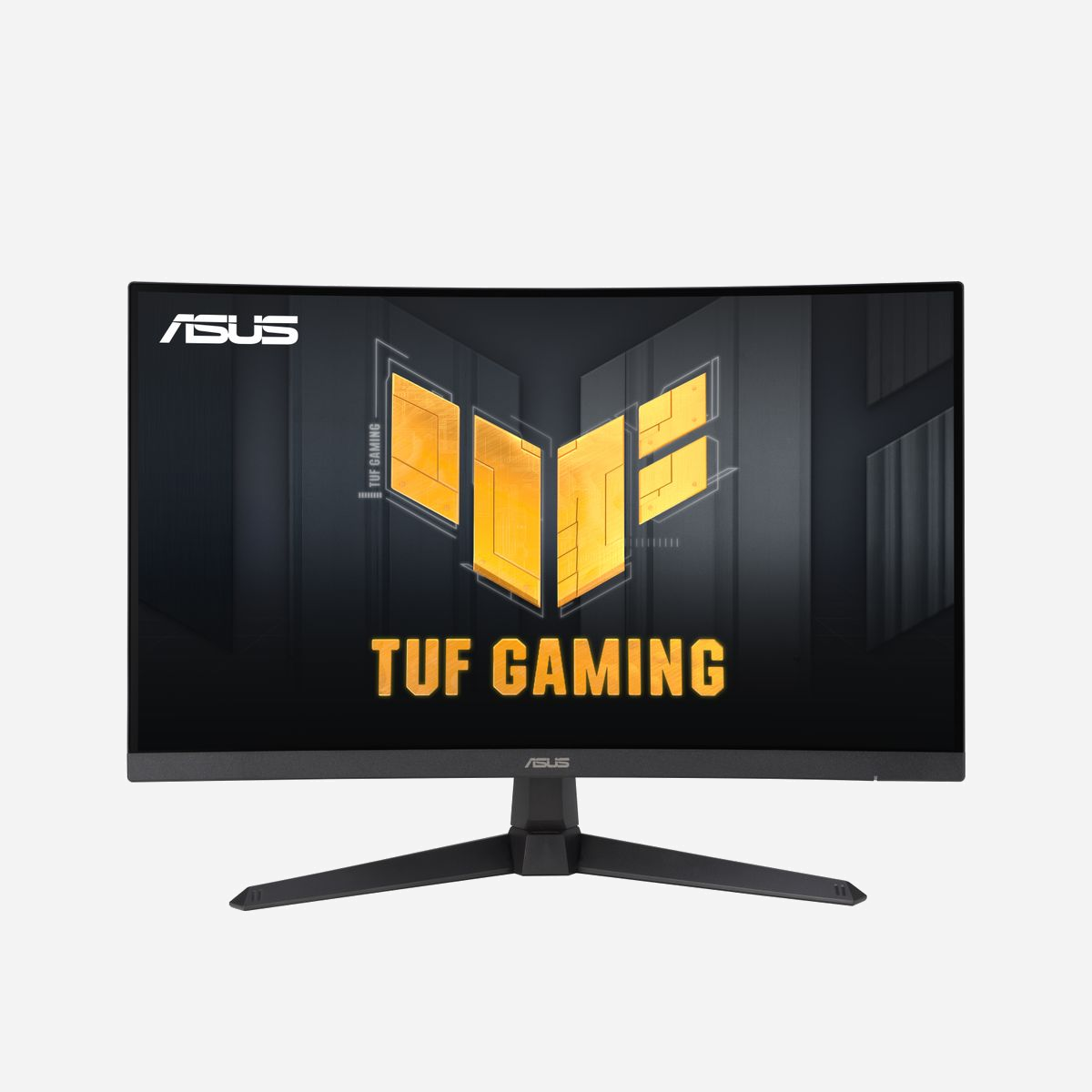 ASUS TUF Gaming VG27VQM1B-J Écran 27" FHD Fast VA 280Hz 1ms incurvé 1500R FreeSync Premium (1920x1080, 250cd/m², HDMI 2.0, DisplayPort 1.2) - ASUS TUF Gaming VG27VQM1B-J. Taille de l'écran: 68,6 cm (27"), Résolution de l'écran: 1920 x 1080 pixels, Type HD: Full HD, Surface d'affichage: Mat, Temps de réponse: 1 ms, Format d'image: 16:9, Angle de vision horizontal: 178°, Angle de vision vertical: 178°. Haut-parleurs intégrés. Montage VESA. Couleur du produit: Noir