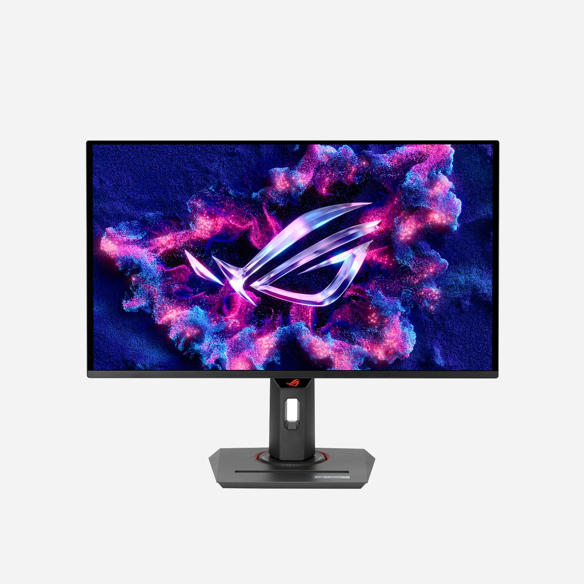 ASUS ROG Strix XG27ACDNG - Ecran QD-OLED 26.5" Quad HD 2560x1440 360Hz 0.03ms G-SYNC Compatible / FreeSync Premium Pro, Hub USB 3.2 Gen 1 - ASUS ROG Strix OLED XG27ACDNG. Taille de l'écran: 67,3 cm (26.5"), Résolution de l'écran: 2560 x 1440 pixels, Type HD: Quad HD, Technologie d'affichage: QD-OLED, Temps de réponse: 0,03 ms, Format d'image: 16:9, Angle de vision horizontal: 178°, Angle de vision vertical: 178°. Concentrateur USB intégré, Version du concentrateur USB: 3.2 Gen 1 (3.1 Gen 1). Montage VESA, Réglage de la hauteur. Couleur du produit: Noir