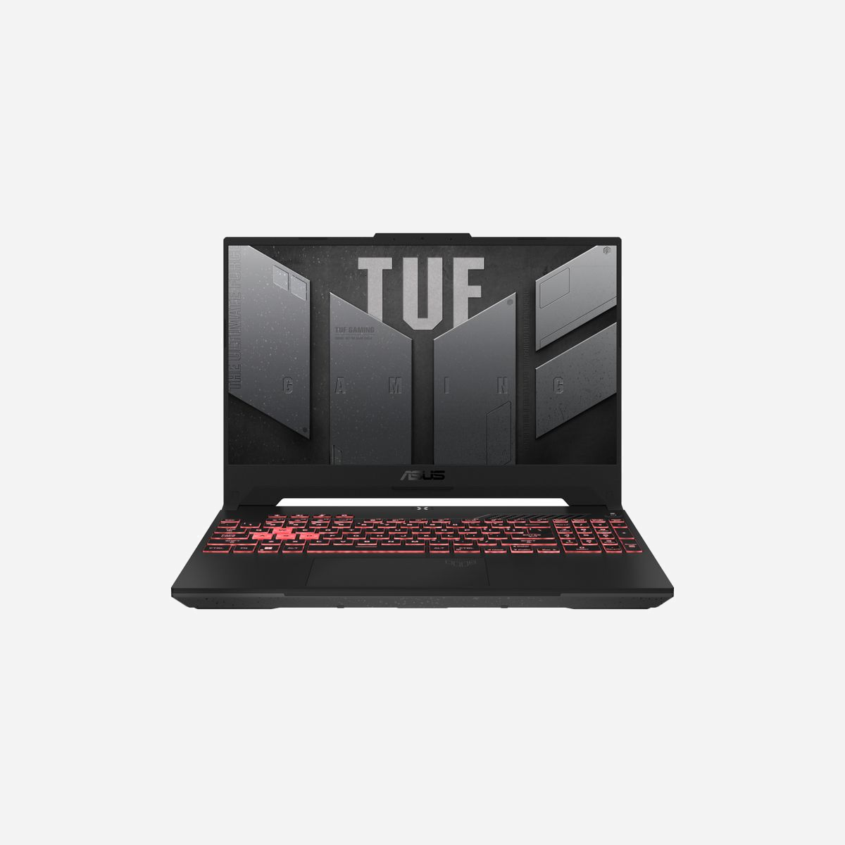 ASUS TUF Gaming F15 FX507ZC4 : Intel Core i5-12500H, 16Go DDR4, 512Go SSD, NVIDIA GeForce RTX 3050, 15.6" FHD 144Hz, Wi-Fi 6, Windows 11 Home - ASUS TUF Gaming F15 FX507ZC4-HN089W. Type de produit: Ordinateur portable, Format: Clapet. Famille de processeur: Intel® Core™ i5, Modèle de processeur: i5-12500H. Taille de l'écran: 39,6 cm (15.6"), Type HD: Full HD, Résolution de l'écran: 1920 x 1080 pixels. Mémoire interne: 16 Go, Type de mémoire interne: DDR4-SDRAM. Capacité totale de stockage: 512 Go, Supports de stockage: SSD. Modèle d'adaptateur graphique inclus: Intel® UHD Graphics, Modèle d'adaptateur graphique distinct: NVIDIA GeForce RTX 3050. Système d'exploitation installé: Windows 11 Home. Couleur du produit: Noir, Gris