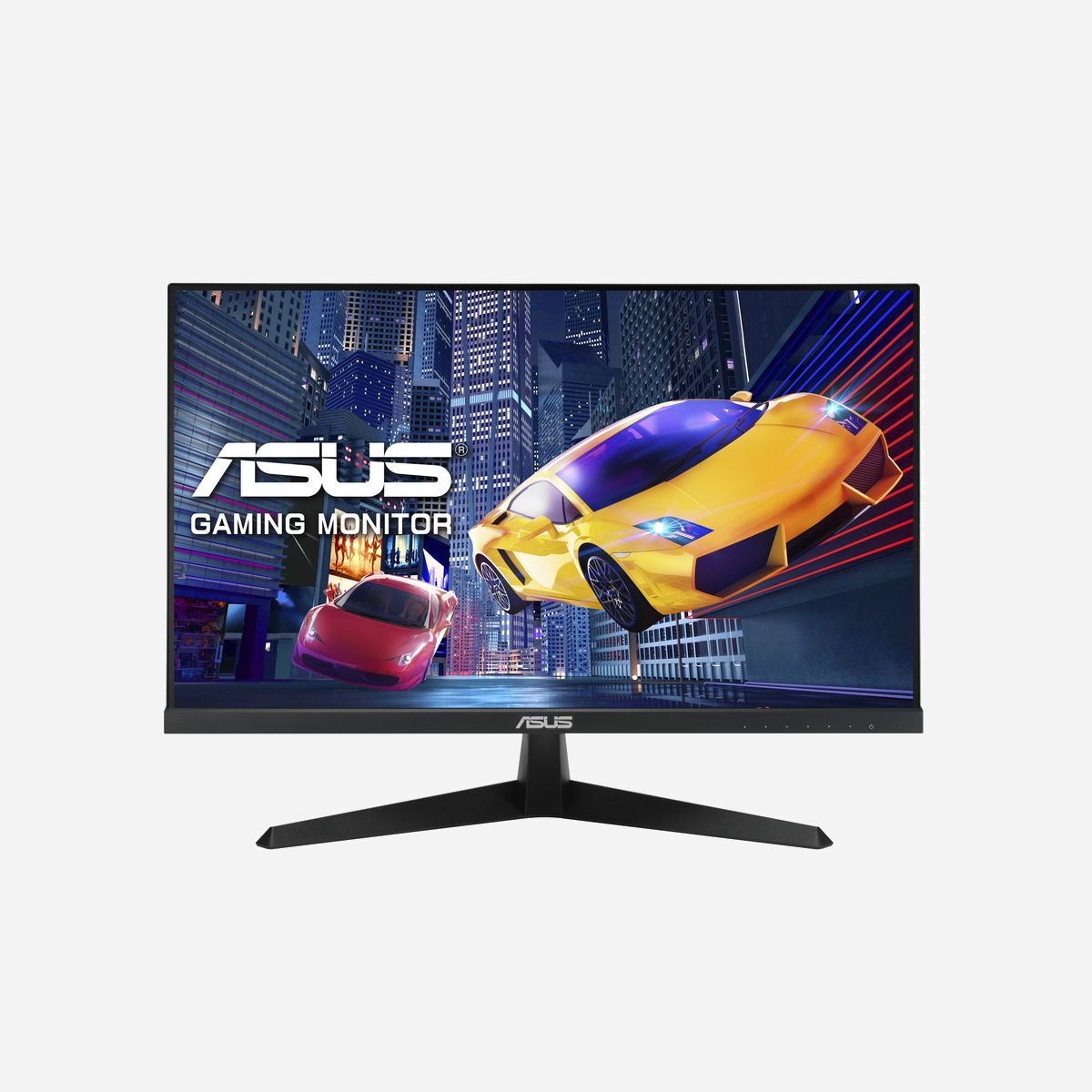 ASUS VY249HGR Écran 23.8" FHD LED IPS 1920x1080 1ms MPRT 120Hz Adaptive Sync HDMI VESA EyeCare Low Blue Light Noir - ASUS EyeCare VY249HGR. Taille de l'écran: 60,5 cm (23.8"), Résolution de l'écran: 1920 x 1080 pixels, Type HD: Full HD, Technologie d'affichage: LED, Temps de réponse: 1 ms, Format d'image: 16:9, Angle de vision horizontal: 178°, Angle de vision vertical: 178°. Montage VESA. Couleur du produit: Noir