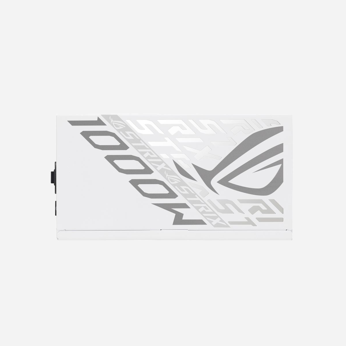 ASUS ROG Strix 1000P Gaming White - Alimentation 1000W ATX 3.1 80+ Platinum - PFC Actif, 20+4 Pin, Câbles Modulaires, Ventilateur Semi-Passif - ASUS ROG -STRIX-1000P-GAMING-WHITE. Puissance totale: 1000 W, Tension d'entrée AC: 100 - 240 V, Type de Correcteur de Factueur de Puissance (CFP): Actif. Connecteur de la carte mère: 20+4 pin ATX, Longueur de câble d'alimentation de carte-mère: 61 cm, Longueur du câble d'alimentation SATA: 400,120 mm. Utilité: PC, Facteur de forme de l'unité d'alimentation: ATX, Certification 80 PLUS: 80 PLUS Platinum. Couleur du produit: Blanc, Type de refroidissement: Semi-passive, Nombre de ventilateurs: 1 ventilateur(s). Câbles inclus: UC, PCIe, SATA, Peripheral (Molex)