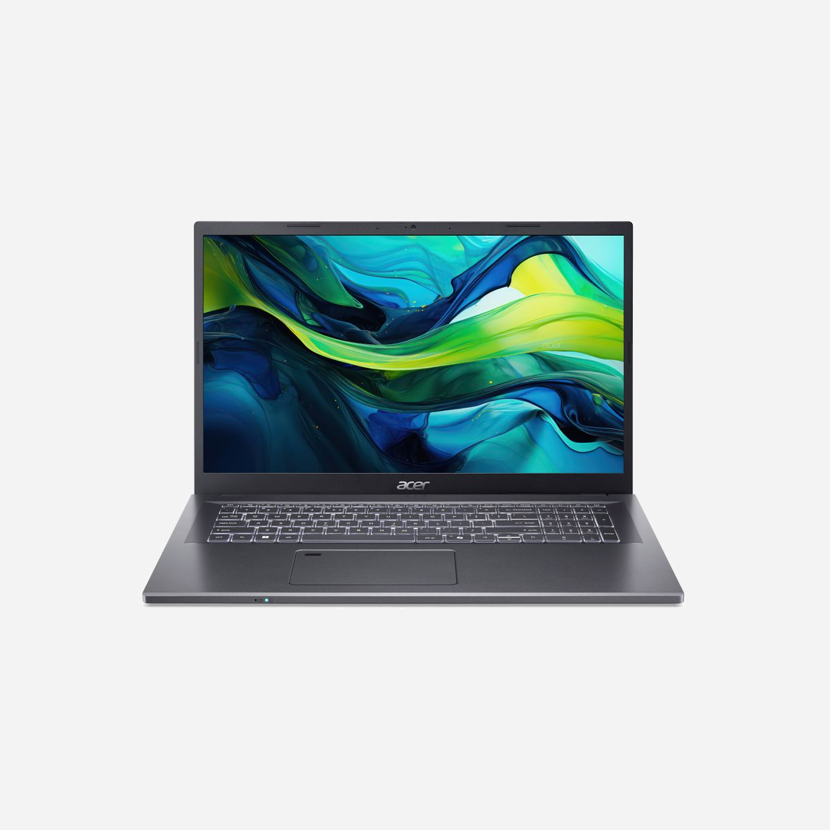 Acer Aspire A17-51M-558T : Intel Core 5 120U, 17.3" FHD IPS, 16GB LPDDR5, 512GB SSD NVMe PCIe 4.0, Intel Graphics, Wi-Fi 6E, Windows 11 Pro, Gris - Acer Aspire A17-51M-558T. Type de produit: Ordinateur portable, Format: Clapet. Famille de processeur: Intel Core 5, Modèle de processeur: 120U. Taille de l'écran: 43,9 cm (17.3"), Type HD: Full HD, Résolution de l'écran: 1920 x 1080 pixels. Mémoire interne: 16 Go, Type de mémoire interne: LPDDR5-SDRAM. Capacité totale de stockage: 512 Go, Supports de stockage: SSD. Modèle d'adaptateur graphique inclus: Intel Graphics. Système d'exploitation installé: Windows 11 Pro. Couleur du produit: Gris. Poids: 2,09 kg