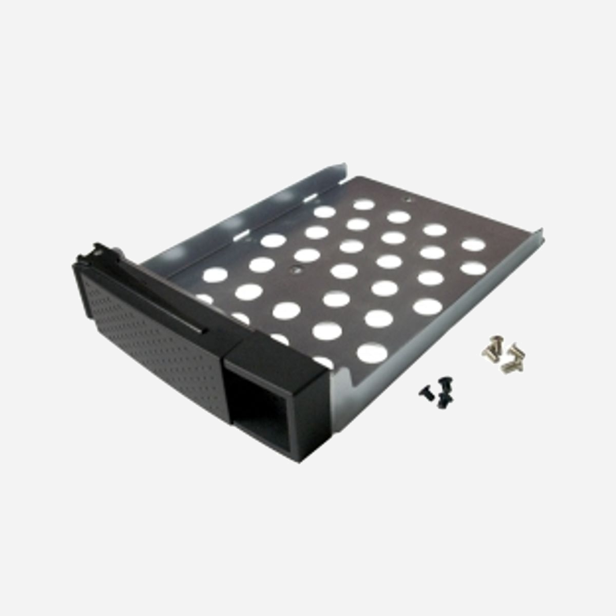 QNAP SP-TS-TRAY-WOLOCK Tiroir Rack Noir 3.5" Compatible TS-119P+/219P+/419P+/419P II (140x181x40mm, 200g) - QNAP SP-TS-TRAY-WOLOCK. Couleur du produit: Noir, Compatibilité: TS-119P+/219P+/419P+/419P II. Taille (impériale): 8,89 cm (3.5"), Largeur: 140 mm, Profondeur: 181 mm