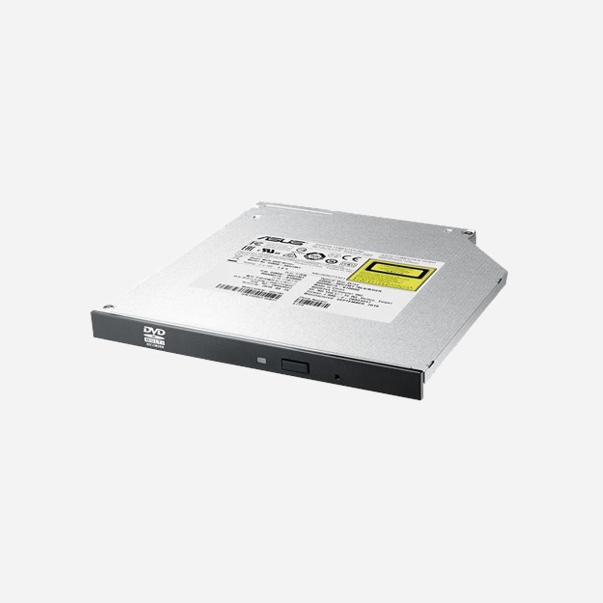 ASUS SDRW-08U1MT - Lecteur DVD-RW Interne 8x SATA Noir 128x127x9.5mm pour Ordinateur Portable - CD/DVD±R/RW/RAM 24x/8x/5x Lecture/Écriture - Support Windows - ASUS SDRW-08U1MT. Couleur du produit: Noir, Mécanisme de chargement: Plateau, Montage: horizontale. Utilité: Ordinateur portable, Lecteur optique: DVD-RW, Interface: SATA. Vitesse d'écriture CD: 24x, Vitesse d'écriture des DVD+R: 8x, Vitesse d'écriture des CD-R: 24x. Vitesse de lecture CD: 24x, Vitesse de lecture des CD-R: 24x, Vitesse de lecture des CD-RW: 24x. Lecteur DVD temps d'accès aléatoire moyen: 160 ms, Temps d'accès: 140 ms
