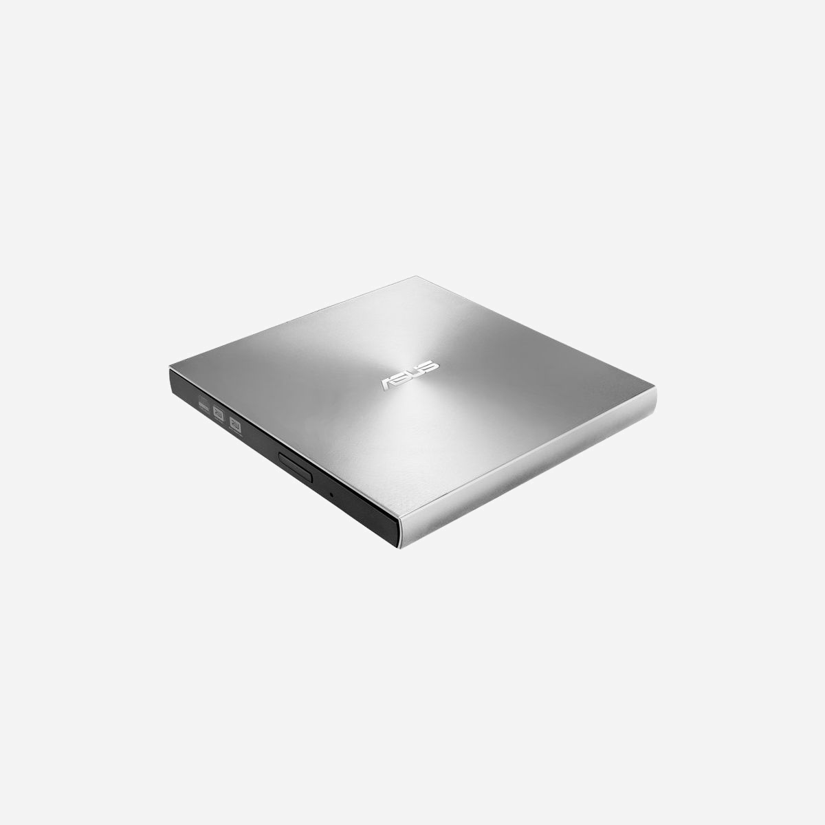 ASUS ZenDrive U9M DVD±RW Argent Externe USB 2.0 - CD-R/RW 24x, DVD+R 8x, DVD-R 8x, DVD+RW 8x, DVD-RW 6x, Lecture CD/DVD 24x/8x - Windows/macOS - ASUS ZenDrive U9M. Couleur du produit: Argent, Mécanisme de chargement: Plateau, Montage: horizontale. Utilité: Ordinateur portable, Lecteur optique: DVD±RW, Interface: USB 2.0. Vitesse d'écriture des DVD+R: 8x, Vitesse d'écriture des CD-R: 24x, Vitesse d'écriture des CD-RW: 24x. Vitesse de lecture des CD-R: 24x, Vitesse de lecture des CD-RW: 24x, Vitesse de lecture des CD-ROM: 24x. Lecteur DVD temps d'accès aléatoire moyen: 160 ms, Temps moyen d'accès aléatoire au lecteur CD-ROM: 140 ms