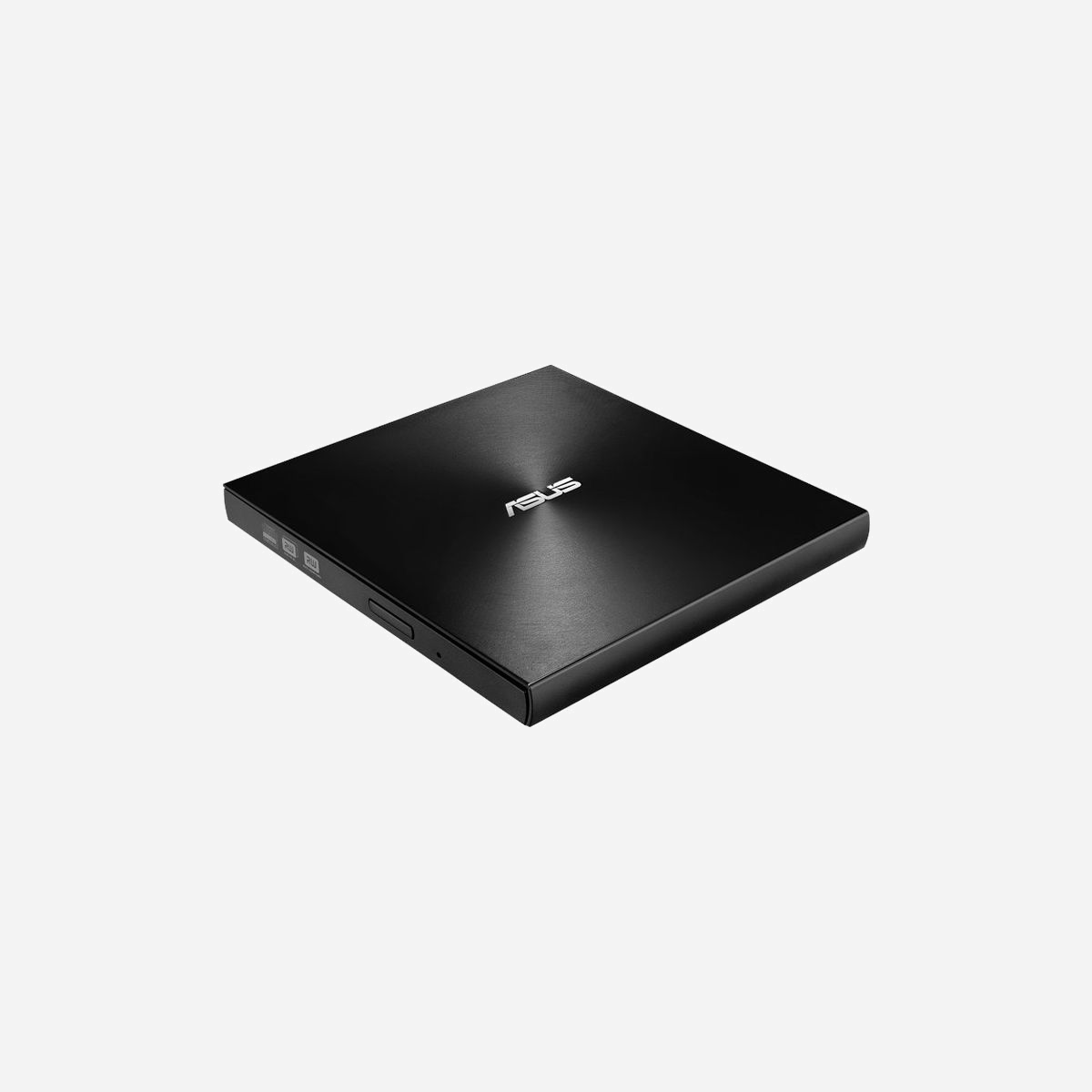 ASUS ZenDrive U9M - Lecteur Optique Externe DVD±RW Noir, USB 2.0, CD/DVD Lecture/Ecriture (8x DVD±R, 24x CD-R/RW), Compatible Windows/macOS - Ref 90DD02A0-M29000 - ASUS ZenDrive U9M. Couleur du produit: Noir, Mécanisme de chargement: Plateau, Montage: horizontale. Utilité: Ordinateur portable, Lecteur optique: DVD±RW, Interface: USB 2.0. Vitesse d'écriture des DVD+R: 8x, Vitesse d'écriture des CD-R: 24x, Vitesse d'écriture des CD-RW: 24x. Vitesse de lecture des CD-R: 24x, Vitesse de lecture des CD-RW: 24x, Vitesse de lecture des CD-ROM: 24x. Lecteur DVD temps d'accès aléatoire moyen: 160 ms, Temps moyen d'accès aléatoire au lecteur CD-ROM: 140 ms