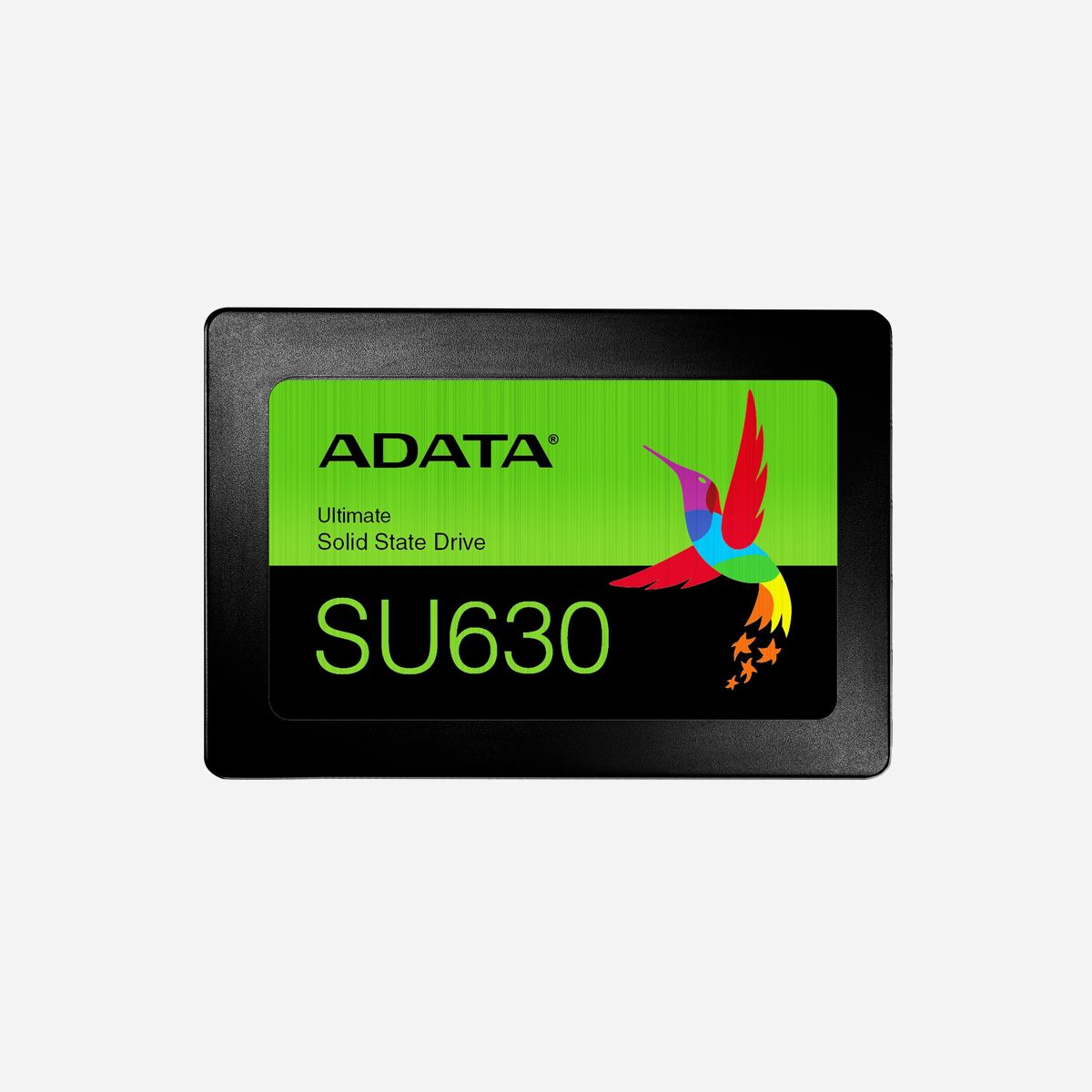 ADATA Ultimate SU630 SSD 480Go 2.5" SATA QLC 3D NAND - Lecture 520Mo/s, Écriture 450Mo/s - 40K/65K IOPS - PC/Ordinateur Portable - ADATA Ultimate SU630. Capacité du Solid State Drive (SSD): 480 Go, Facteur de forme SSD: 2.5", Vitesse de lecture: 520 Mo/s, Vitesse d'écriture: 450 Mo/s, composant pour: PC/ordinateur portable