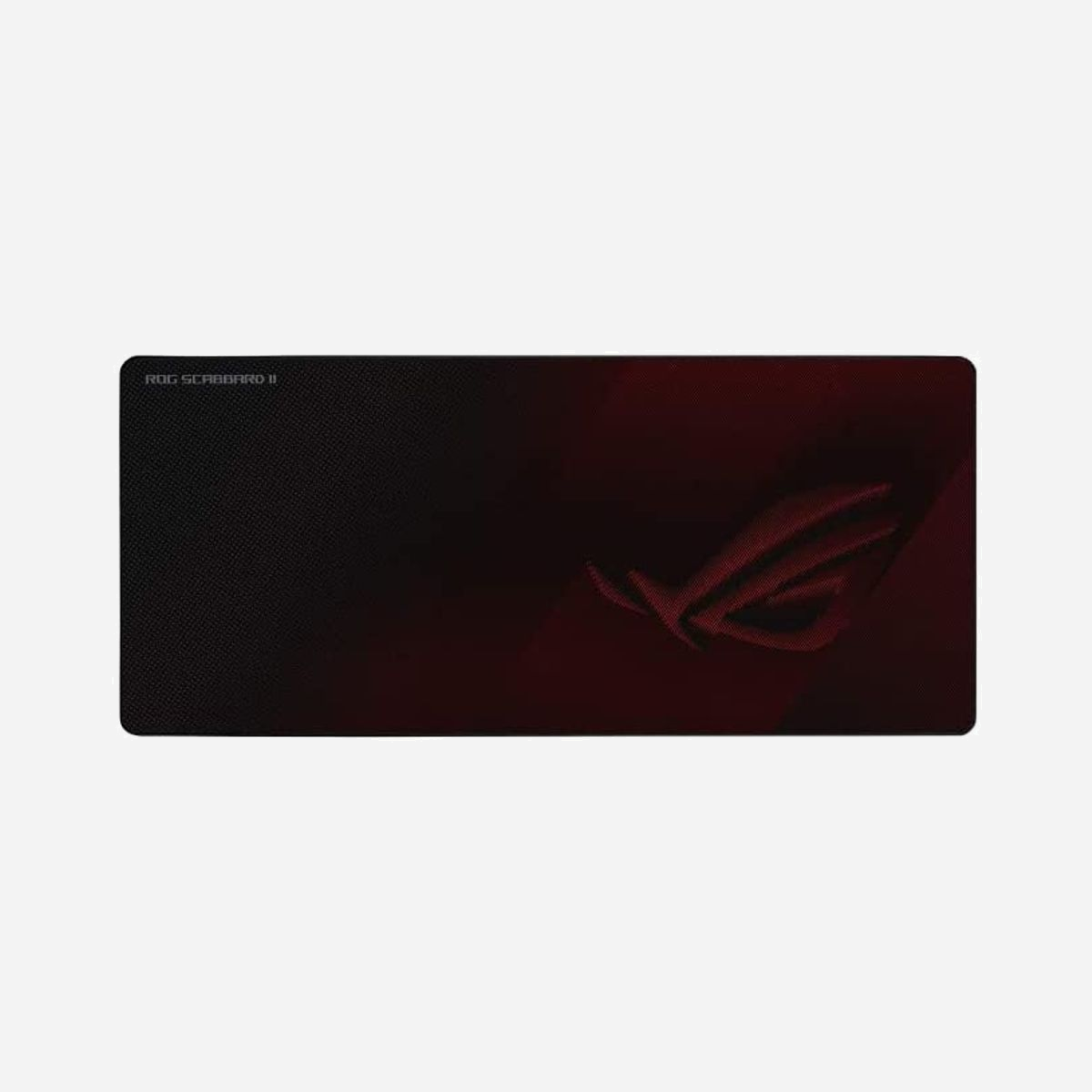 ASUS ROG Strix Scabbard II - Tapis de souris gaming 400x900mm, tissu et caoutchouc, base antidérapante, noir et rouge, résistant à l'eau, l'huile et la poussière - ASUS ROG Strix Scabbard II. Largeur: 400 mm, Profondeur: 900 mm. Couleur du produit: Noir, Rouge, Coloration de surface: Image, Matériel: Tissu, Caoutchouc, Base antidérapante, Tapis de souris de jeu
