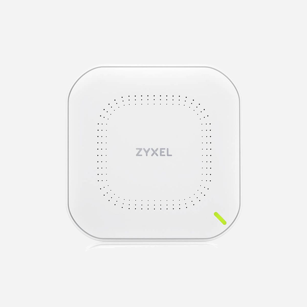 Zyxel NWA90AX PRO : Point d'accès WiFi 6 (802.11ax) 2.4/5 GHz, 2400 Mbit/s, MU-MIMO, 1xGbE PoE, Sécurité WPA3, Antenne 4 dBi, Blanc - Zyxel NWA90AX PRO. 2,4 GHz, 5 GHz, Débit de transfert des données maximum: 2400 Mbit/s. Algorithme de sécurité soutenu: 802.1x RADIUS, EAP, WEP, WPA, WPA2, WPA2-Enterprise, WPA2-PSK, WPA3. LAN Ethernet : taux de transfert des données: 1000,2500 Mbit/s. Connexion Ethernet, supportant l'alimentation via ce port (PoE). Couleur du produit: Blanc