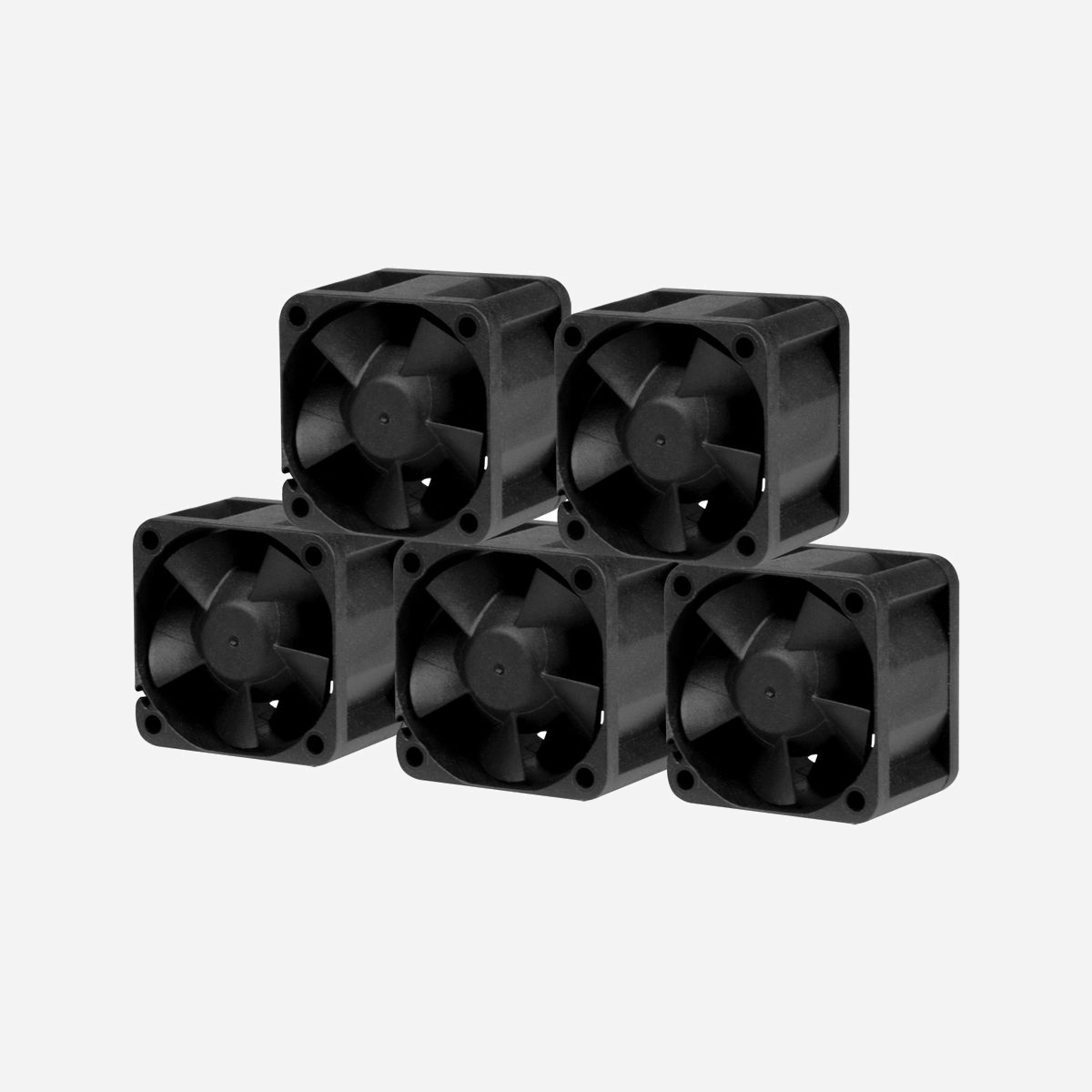 ARCTIC S4028-6K Kit de 5 Ventilateurs 40x40x28mm, 250-6000 RPM, 12.06 m³/h (7.1 CFM), 4.2 mmH2O, Roulement FDB, PWM, 12V, Connecteur 4-Pin - ARCTIC S4028-6K. Type: Ventilateur, Diamètre du ventilateur: 4 cm, Vitesse de rotation (min): 250 tr/min, Vitesse de rotation (max): 6000 tr/min, Flux d'air: 12,06 m³/h, Pression d'air maximale: 4,2 mmH2O, Type de roulement: Palier à dynamique des fluides (FDB). Tension: 12 V. Largeur: 40 mm, Profondeur: 40 mm, Hauteur: 28 mm. Couleur du produit: Noir