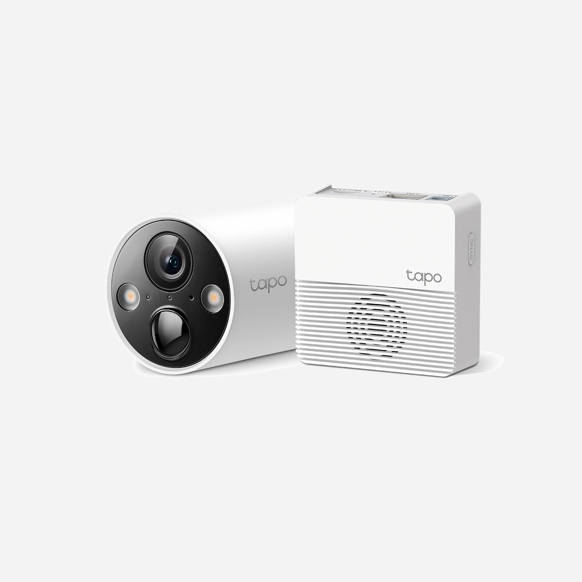 TP-Link Tapo C420S1 : Caméra CCTV Int/Ext Sans Fil 2560x1440, VGA 1/3", IR 15m, H.264, WiFi, Audio 2-voies, Détection Mouvement, Batterie Incluse - TP-Link Tapo C420S1. Type: Caméra de sécurité CCTV, Installation prise en charge: Intérieure et extérieure, Technologie de connectivité: Sans fil. Type de capteur: VGA, Taille du capteur optique: 25,4 / 3 mm (1 / 3"). Focale Fixe: 3,18 mm. Distance de vision nocturne: 15 m, Type de LED: IR, longueur d'onde infrarouge: 850 nm. Résolution maximale: 2560 x 1440 pixels, Formats de compression visuels: H.264, Résolutions graphiques prises en charge: 2560 x 1440