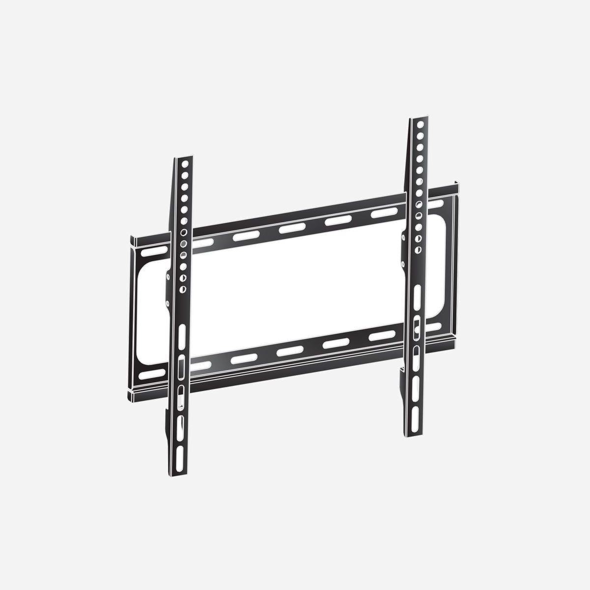Support Mural iiyama WM1044-B1 Noir pour Écrans 26"-55" (66-139.7cm), VESA max 400x400mm, Charge max 30kg, Fixations Incluses - Systeme de montage mural universel pour moniteurs de 26 à 55 pouces, jusqu’au VESA 400x400mm, Max 30 Kg<br><br>Le système contient des fixations (vis) permettant de sécuriser le montage du moniteur, tout en offrant une protection contre les vols et une très bonne fixation.