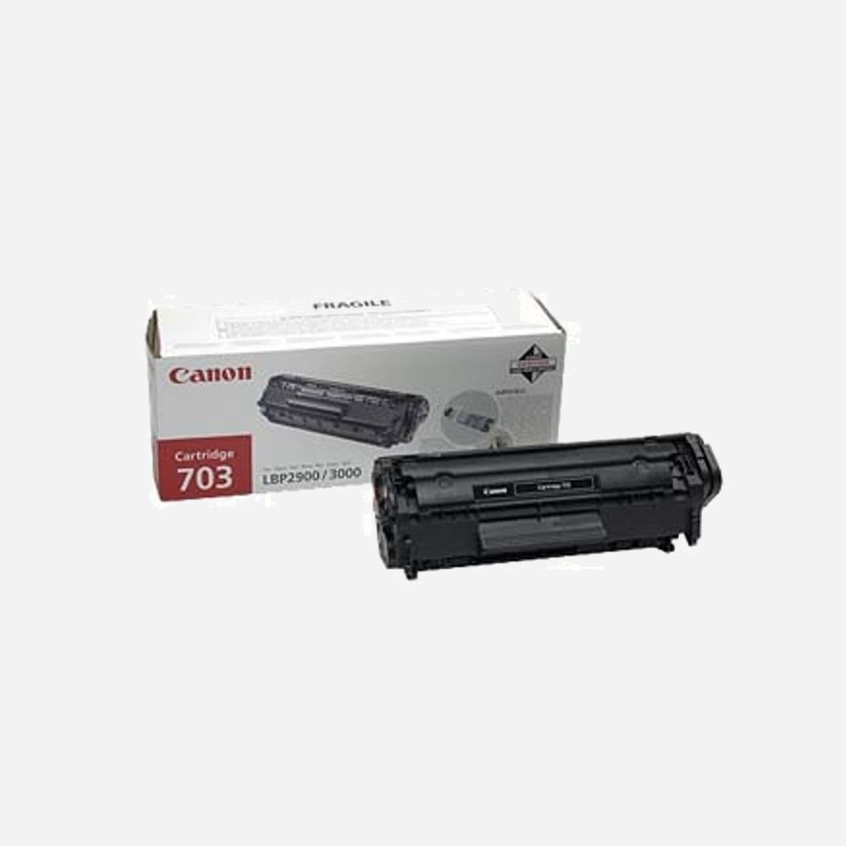Canon Toner CRG-703 Noir - Pack de 3 Cartouches Toner Originales, 2000 pages par cartouche, Impression Laser - Canon Toner CRG703 Black. Rendement par page de toner noir: 2000 pages, Couleurs d'impression: Noir, Quantité: 3 pièce(s)