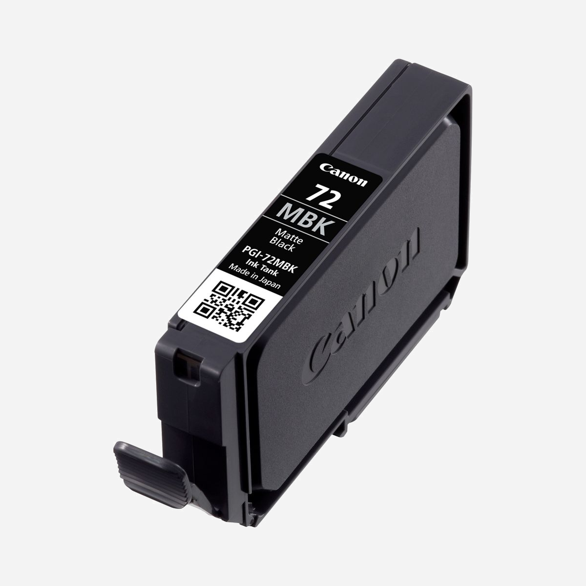 Canon PGI-72MBK Cartouche Encre Noir Mat Pigmentée LUCIA, 14ml, 1640 pages 10x15 ISO/IEC 24734, Jet d'encre, PIXMA PRO-10, Ref 6402B001 - La gamme d'encres professionnelles LUCIA haute densité offre des couleurs exceptionnelles et une qualité sans faille. Ce système d'encre pigmentée garantit une longévité exceptionnelle des photos. Le réservoir d'encre noir mat de 14 ml vous permet d'imprimer jusqu'à 1640 photos 10 × 15 cm ou 202 photos au format A3+ conformément à la norme ISO/IEC 29102†.