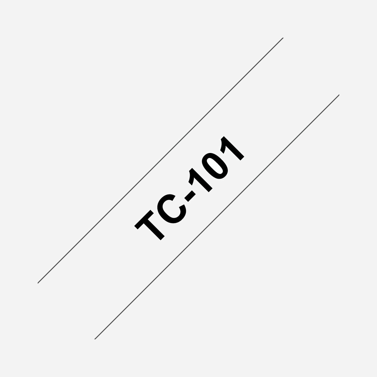 Brother TC-101 Ruban Étiquette 12mm Noir/Transparent Laminé - Type TC, Longueur 7.7m, Compatible Brother PT2000, PT3000, PT500, PT5000, PT8E - Idéal pour vos tâches générales d'étiquetage au bureau, sur le lieu de travail ou à la maison, cette cassette à ruban noir sur fond transparent de 12 mm convient parfaitement pour identifier le contenu de vos dossiers, dossiers d'archive et armoires de classement.<br><br>Grâce à la fonction miroir de votre étiqueteuse P-touch compatible, vous pouvez imprimer des étiquettes pour les portes vitrées : ainsi, les étiquettes peuvent être placées à l'intérieur tout en laissant apparaître le texte à l'extérieur.<br><br>Nos étiquettes laminées P-touch ont été conçues pour durer et résistent aux conditions extrêmes, à la lumière du soleil, à l'eau, aux produits chimiques et à l'abrasion.