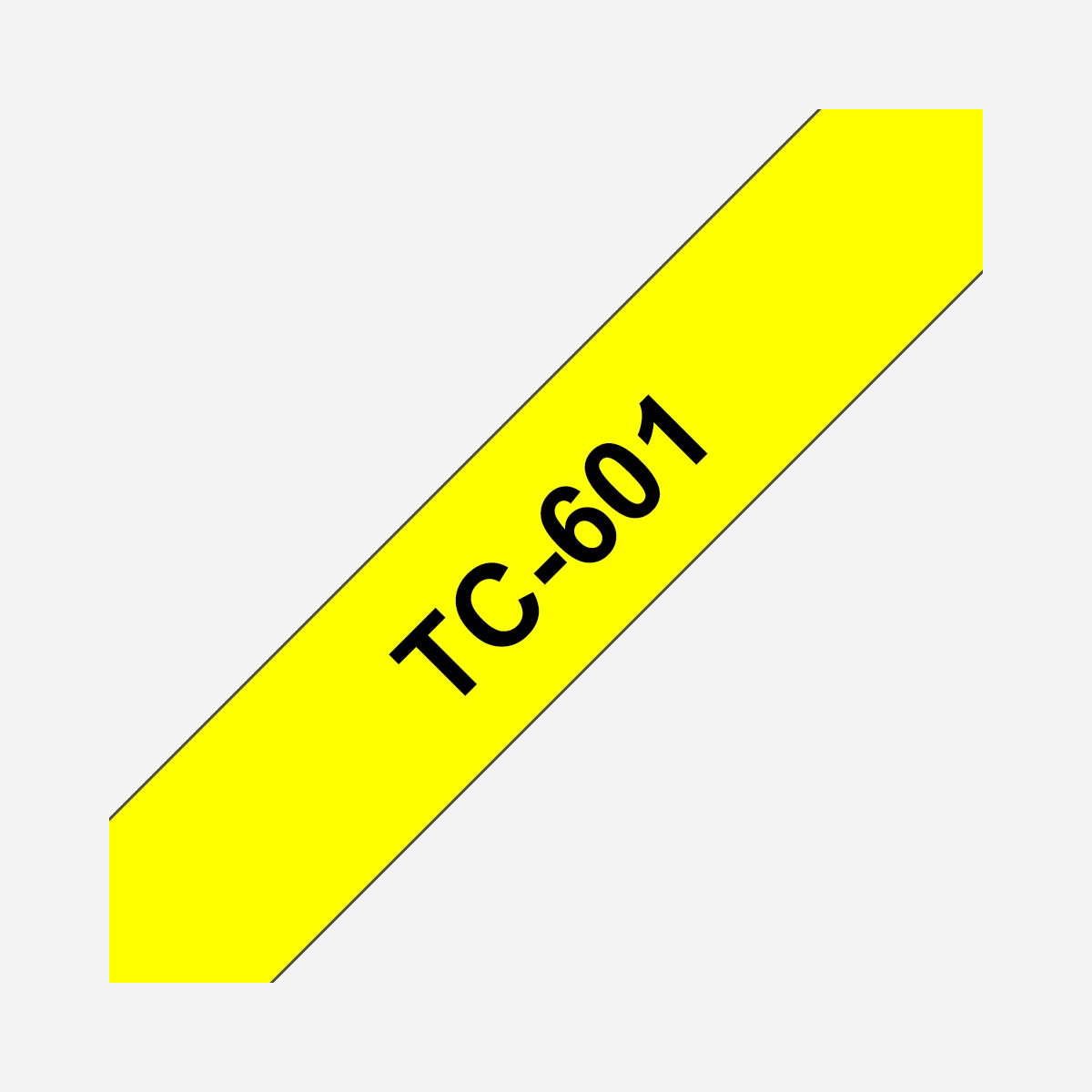 Brother TC-601 Ruban d'étiquette 12mm Noir sur Jaune Laminé 7.7m, Compatible P-touch, Type TC, Pays d'origine Japon - Idéale pour vos tâches générales d'étiquetage au bureau, sur le lieu de travail ou à la maison, cette cassette à ruban noir sur jaune de 12 mm convient parfaitement pour identifier le contenu de vos dossiers, dossiers d'archive et armoires de classement.<br><br>À la fois pratique pour la maison, le bureau ou le lieu de travail, ce ruban laminé TC-601 peut être utilisé pour tout étiqueter, du contenu de dossiers aux étagères, en passant par les lecteurs USB, les câbles et tout autre équipement.<br><br>Ces étiquettes adhésives laminées ont été développées pour résister aux températures extrêmes. Elles résistent également aux produits chimiques, à l'abrasion, à la lumière du soleil ainsi qu'à l'eau et sont donc adaptées pour un usage intérieur et extérieur.