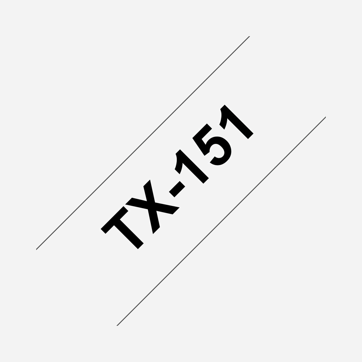 Brother TX-151 Ruban d'Étiquette Laminé 24mm x 15.4m - Type TX - Dimensions 36x97x125mm - Pour Étiqueteuses P-touch - Usage Intérieur/Extérieur - Cette cassette à ruban pour étiqueteuse TX-151 Brother originale vous garantit des étiquettes qui dureront dans le temps. Composées de plusieurs couches résistant à toutes les températures et à tous les environnements, les étiquettes polyvalentes TX-151 resteront aussi précises et lisibles que le premier jour. <br>Résistant aux UV et étanche, le ruban TX-151 peut supporter les produits chimiques, l'abrasion, la lumière du soleil et l'immersion dans l'eau. <br>Le ruban TX-151 est idéal pour étiqueter le bord des étagères, les dossiers, les boîtes de rangement et les câbles, que ce soit au bureau, sur votre lieu de travail ou à domicile. Adapté à un usage intérieur et extérieur, le ruban laminé et adhésif TX-151 a été rigoureusement testé pour garantir qu'il peut être utilisé absolument partout.<br>Le ruban TX-151 est compatible avec une large gamme d'étiqueteuses P-touch de Brother. Il vous offre les performances et la polyvalence indispensables pour vos tâches d'étiquetage.