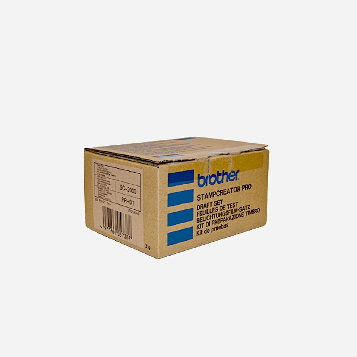 Brother PRD1 Kit Consommables Impression/Scanner (150 Films + 150 Rubans) - Compatibilité SC2000/USB - 161x199x112mm - 580g - Japon - Film d'impression (150 pièces) + Ruban encreur (150 impressions)