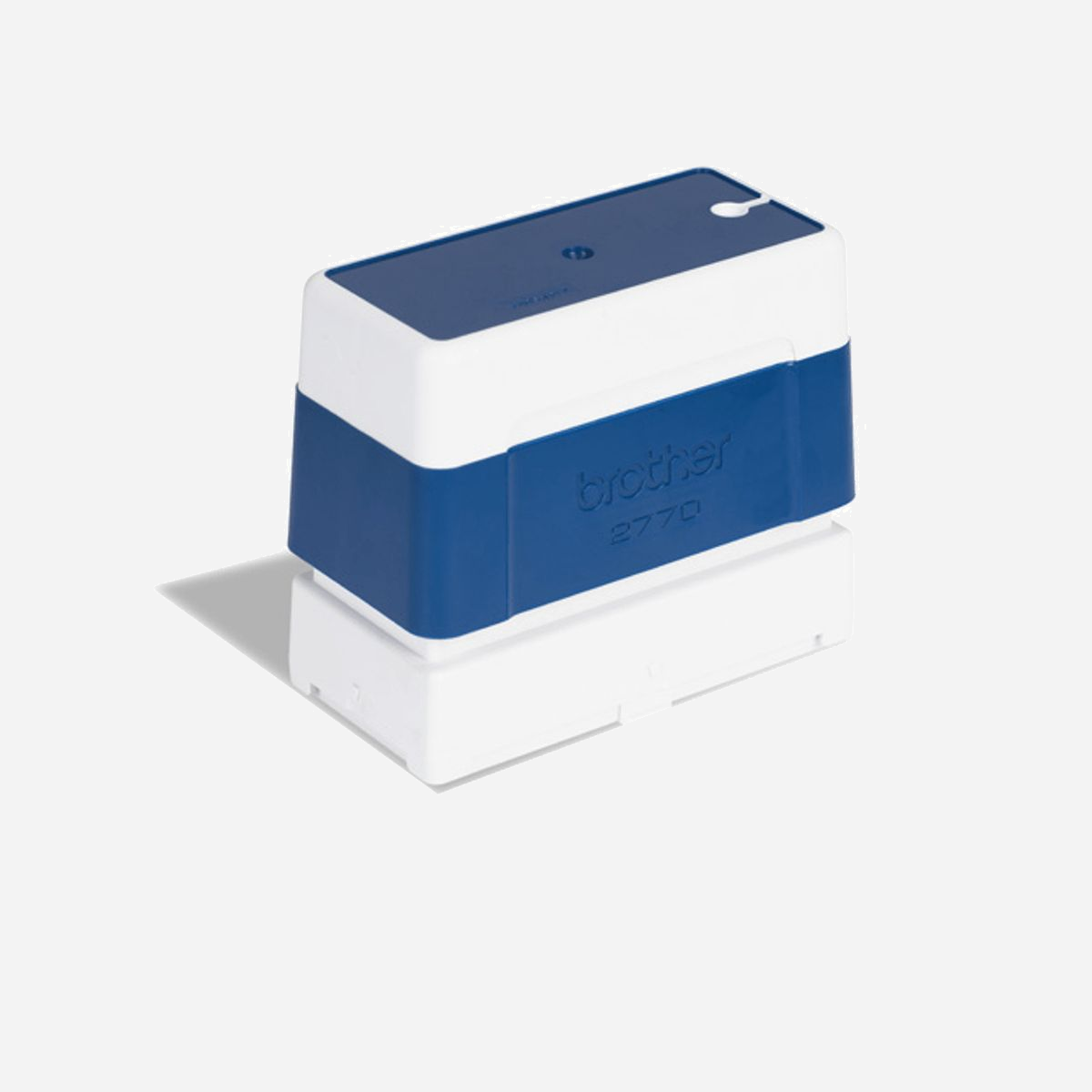 Brother PR2770E6P Tampon Encre Bleu 27x70mm pour Stamp Creator - Dimensions 40x70x110mm - Poids 106g - Fabriqué au Japon - Qté 6 - Tampon encre 27 x 70 mm bleu pour Stamp Creator