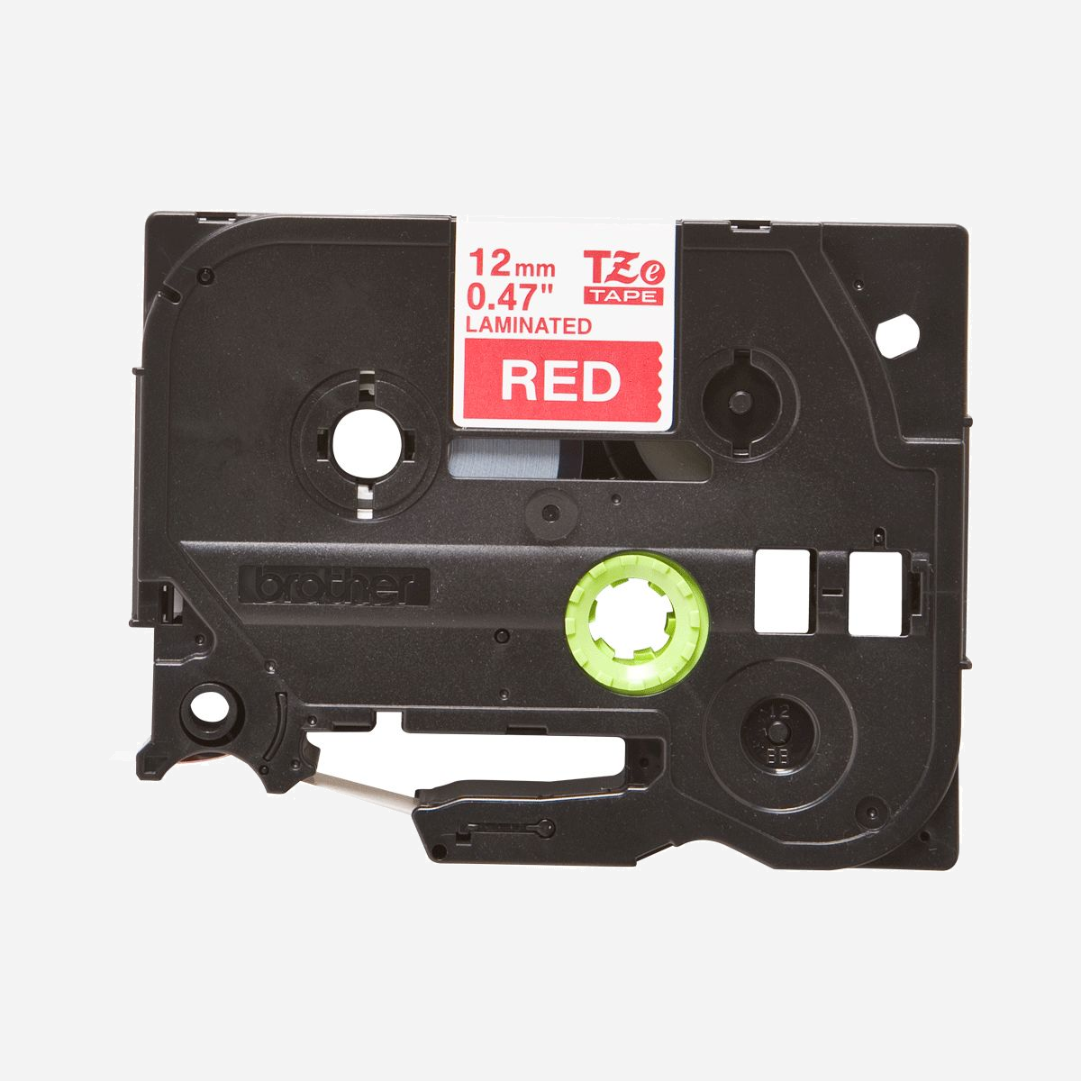 Brother TZe-435 Ruban d'étiquette 12mm Blanc sur Rouge Laminé - Longueur 8m - Compatible P-Touch - Type de bande TZe - Cette cassette à ruban pour étiqueteuse TZe-435 Brother originale vous garantit des étiquettes précises, nettes et lisibles, qui dureront dans le temps.<br>À la fois pratique pour la maison, le bureau ou le lieu de travail, ce ruban laminé TZe-435 blanc sur rouge peut être utilisé pour tout étiqueter, du contenu de vos dossiers aux étagères, en passant par les clés USB, les câbles et tout autre équipement.<br>Ces étiquettes adhésives laminées ont été développées pour résister aux températures extrêmes ; elles résistent également aux produits chimiques, à l'abrasion, à la lumière du soleil ainsi qu'à l'eau. Ces étiquettes sont donc adaptées pour un usage intérieur et extérieur.<br>Les cassettes à ruban TZe sont simples et rapides à installer et sont disponibles en plusieurs tailles, couleurs et matériaux : votre machine P-touch pourra ainsi répondre à tous vos besoins en matière d'étiquetage.