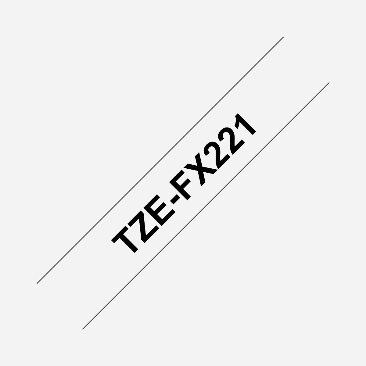 Brother TZe-FX221 Ruban Étiquette Noir sur Blanc 9mm x 8m Laminé Flexible Adhésif Spécial Câbles Transfert Thermique Compatible P-touch - Initialement conçu pour l'étiquetage des câbles et des fibres, ce ruban pour étiqueteuse TZe-FX221 de 9 mm a été rigoureusement testé par l'équipe Brother pour vous permettre d'imprimer vos étiquettes rapidement et efficacement. <br><br>Développé avec un adhésif spécial permettant aux étiquettes de coller facilement sur les câbles, les tubes en PVC et tous les objets de forme cylindrique, le ruban pour étiqueteuse Brother TZe-FX221 Brother noir sur blanc peut également être utilisé sur d'autres surfaces fortement coudées, telles que les canalisations et les conduits. Vous pouvez enrouler votre étiquette plusieurs fois autour du câble ou la coller sur elle-même de façon à former une sorte de drapeau.<br><br>Compatible avec une large gamme d'étiqueteuses P-touch, nos étiquettes laminées ont été conçues pour durer et résistent aux conditions extrêmes, à la lumière du soleil, à l'eau, aux produits chimiques et à l'abrasion.