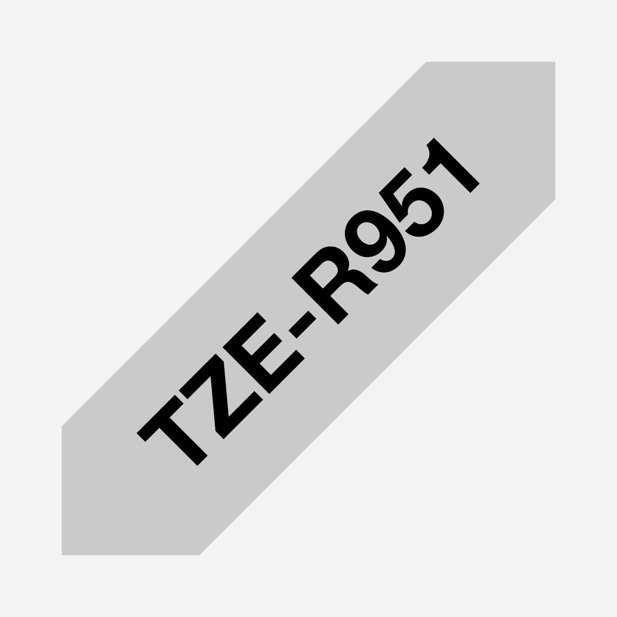Brother TZe-R951 Ruban TZe Noir sur Argent 24mm x 4m pour Étiqueteuse P-touch, Non Adhésif, Finition Tissu Brillante. Largeur 30mm. - Lors d'occasions spéciales, utilisez le ruban TZe-R951 avec votre étiqueteuse P-touch pour adresser vos vœux aux personnes qui vous sont chères. Laissez libre cours à vos talents et personnalisez vos cadeaux, vos cartes et vos créations avec le ruban tissu TZe-R951 Brother original.<br>Avec le ruban TZe-R951, vous bénéficiez d'un résultat rapide et fiable, ainsi que d'un niveau d'impression précis et professionnel. Ce très beau ruban pour étiqueteuse TZe-R951 Brother original noir sur argent vous garantit des étiquettes de qualité.<br>Avec sa finition brillante et luxueuse, ce ruban de tissu non adhésif est parfait pour emballer et créer vos cadeaux.