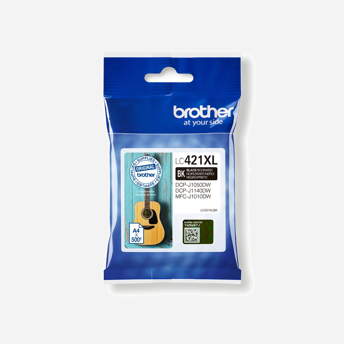 Cartouche d'encre originale Brother LC421XLBK Noire, rendement 500 pages, dimensions 20x70x85mm, poids 47g, pour imprimantes Brother compatibles - Vous recherchez une cartouche qui offre des performances optimales à chaque impression ? La cartouche d'encre noire Brother LC421XLBK, possède les propriétés de résistance à la décoloration qui garantissent des impressions fluides, fiables et de qualité supérieure, de la première à la dernière impression. Nos encres parfaitement équilibrées permettent à votre imprimante de fonctionner de manière optimale.<br>Brother prend en considération l’impact environnemental de ses cartouches d’encre, à chaque étape de leur cycle de vie, afin de réduire ses déchets. Nos équipements et nos cartouches d’encre sont conçus pour que leur impact sur l’environnement soit aussi faible que possible.<br>Cartouches d'encre haute capacité Brother LC421XLBK : toujours à la hauteur !