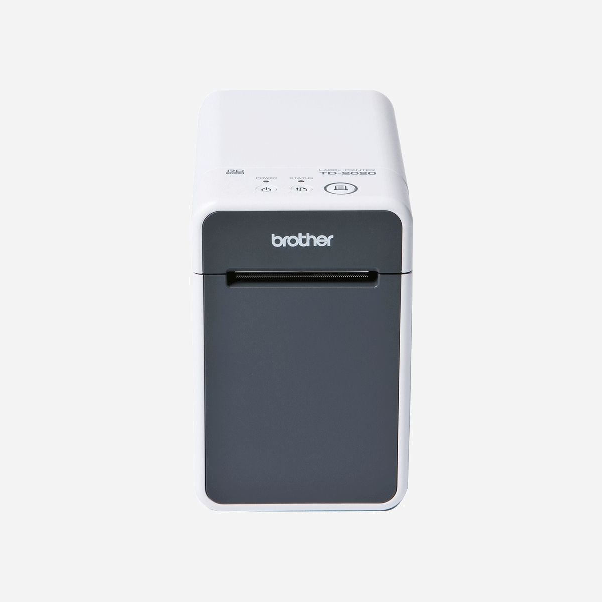 Brother TD-2020A - Imprimante Étiquettes Thermique Directe 203dpi, 56mm Largeur Max, 152.4mm/sec, USB, RS-232, Massicot, 6MB Mémoire - TD-2020A imprimante d'étiquettes code-barres professionnelle<br>Conçue pour les applications de vente au détail ou autres, la TD-2020A est une de imprimantes thermiques de bureau pour des impressions en 56mm de large les plus compactes et les plus rapides du marché. Grâce à sa résolution de 203 dpi, elle imprime rapidement des étiquettes de prix, de réduction de prix, d'identification de produit, de retour et de rayon jusqu'à 152mm/sec. Elle imprime également des étiquettes et des reçus pour les applications de restauration rapide et de points de vente.<br>Un rouleau de chargement innovant, sans axe, facilite le chargement des supports de différentes tailles. Les pilotes Windows Red (et la compatibilité ZPL II) facilitent l'intégration dans les solutions de vente au détail existantes. Fournie avec l'application de conception d'étiquettes et d'impression Brother (en téléchargement).