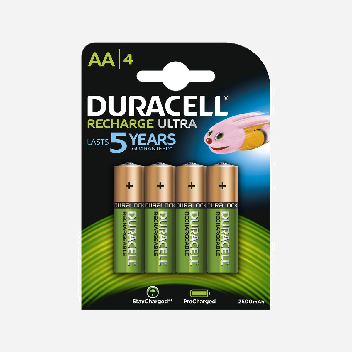 Duracell - Pack de 4 Piles Rechargeables AA 2500 mAh NiMH - Code SH 85068080 - Duracell 4xAA. Type de batterie: Batterie rechargeable, Taille(s) de la batterie: AA, Nombre de batteries incluses: 4 pièce(s)