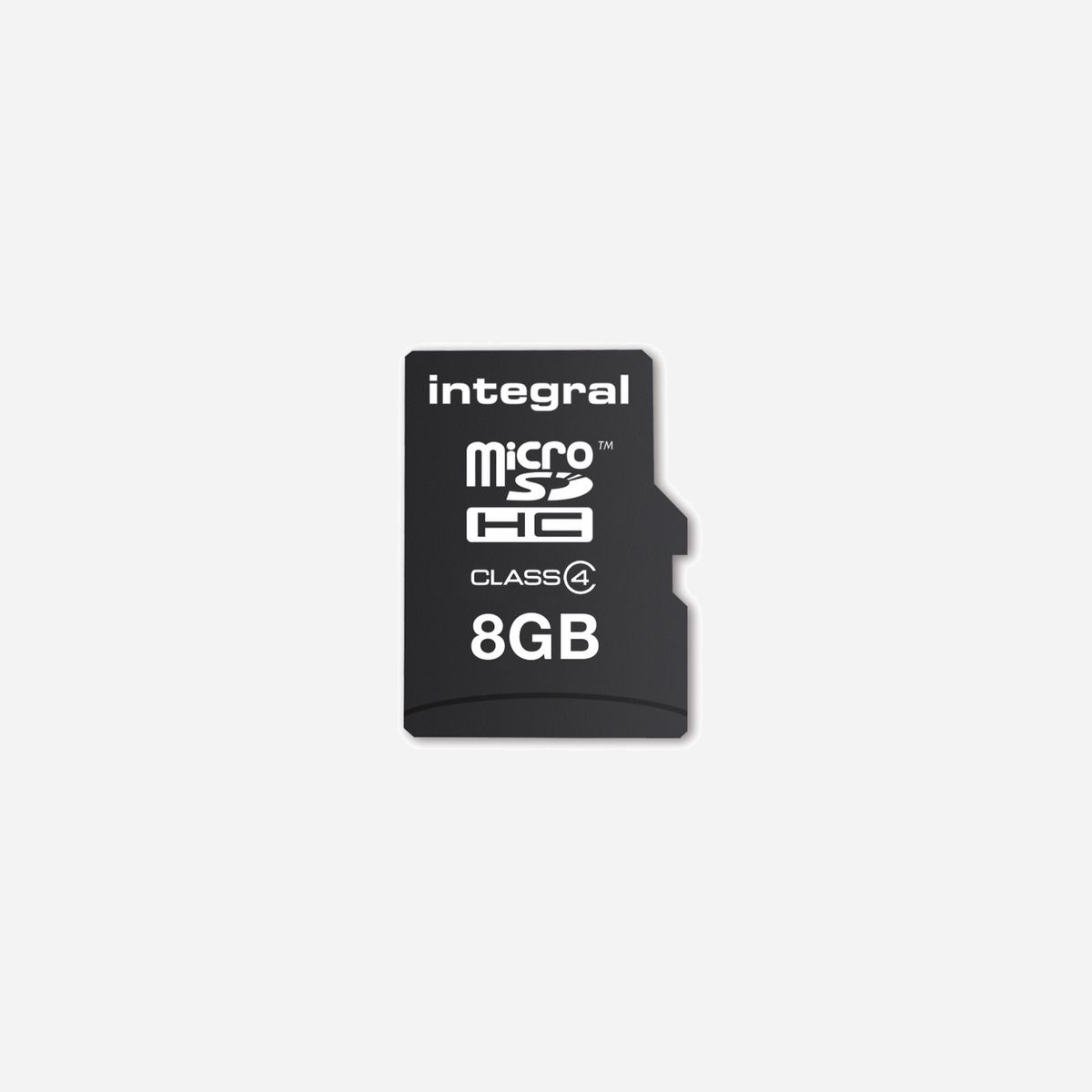 Integral MicroSDHC 8GB UHS-I Class 1 (U1) 4Mo/s, Noir, 15x11x1mm, avec Commutateur de Protection en Écriture, RoHS, INMSDH8G4V2 - Integral 8GB MICROSDHC MEMORY CARD CLASS 4. Capacité: 8 Go, Type de Carte Flash: MicroSD, Type de mémoire interne: UHS-I, Vitesse d'écriture: 4 Mo/s, Classe de vitesse UHS: Class 1 (U1). Couleur du produit: Noir
