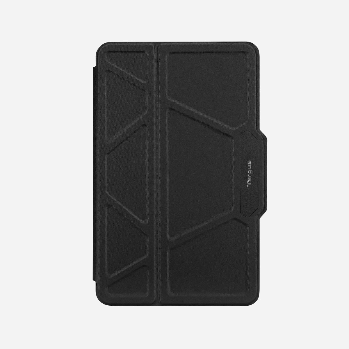 Targus Pro-Tek Folio THZ755GL pour Samsung Galaxy Tab A 10.5" (2018) Noir, Etui 26.7cm (10.5"), Plastique PU, Résistant aux chocs et rayures - L'étui pivotant Pro-Tek™ pour Samsung Galaxy Tab A 10,5" (2018) offre une protection pratique dans un look attrayant et adaptable avec la conception Pro-Tek™ géométrique signature de Targus. Les angles anti-chocs résistants renforcent la protection contre les chocs. Une coque à intérieur moulé sur mesure avec angles renforcés protège des dommages. La fermeture à rabat magnétique sécurise et protège votre appareil lors de vos déplacements. De plus, comme d'autres étuis Targus, il offre une protection de qualité militaire pour les chutes jusqu'à 1,2 mètres*.